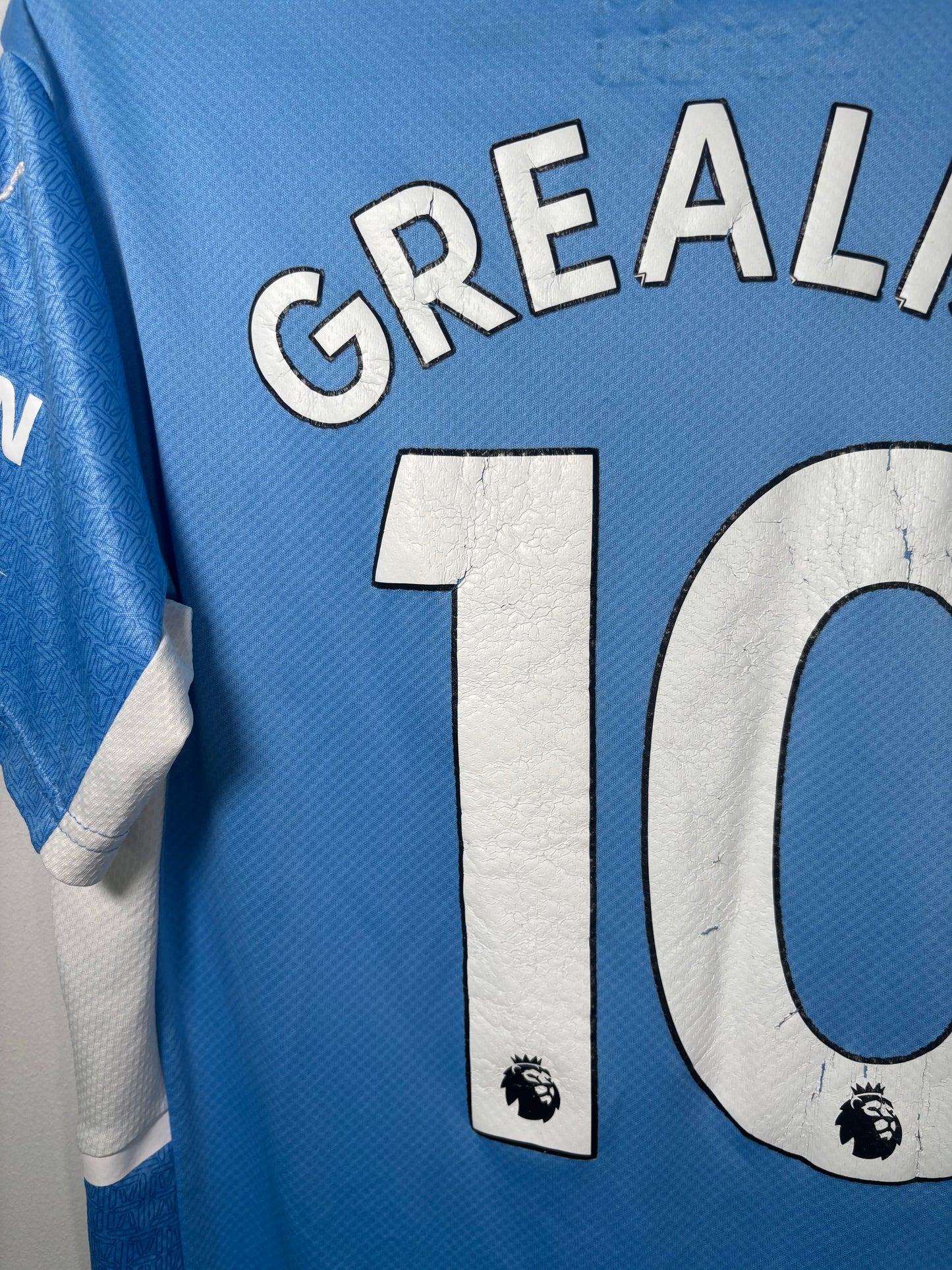Manchester City Home Shirt 2021/22 Jack Grealish (XLB)