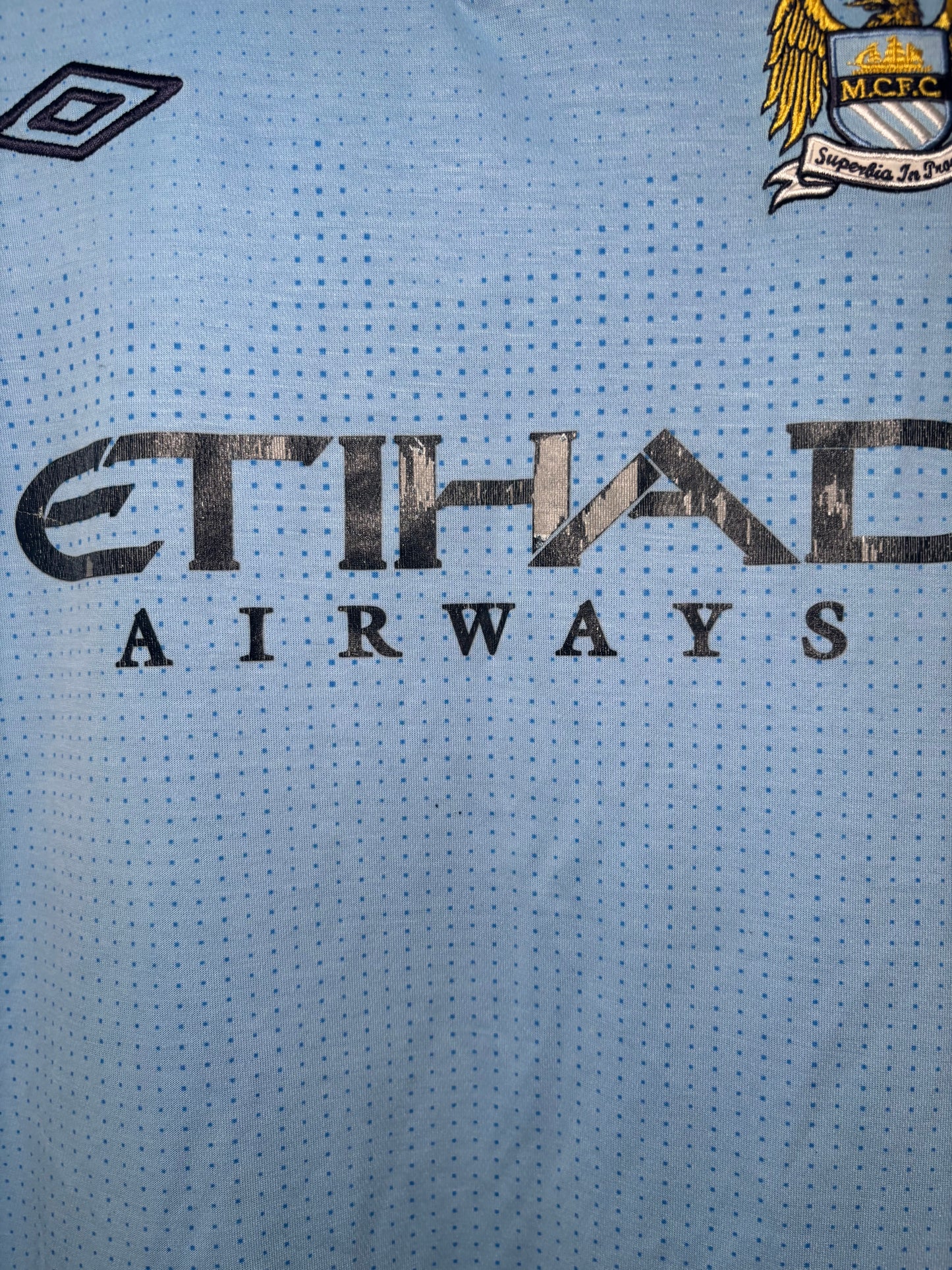 Manchester City Home Shirt 2011/12 (M)