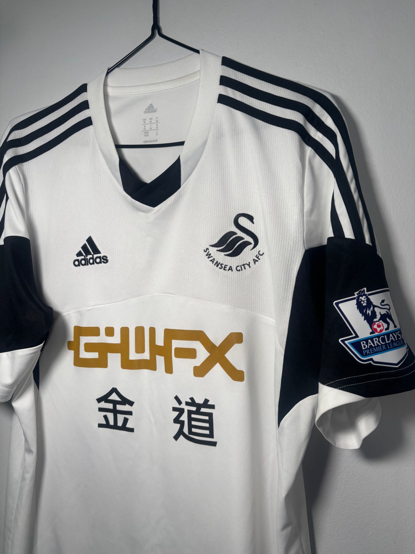 Swansea City Home Shirt 2013/14 Chico Flores (M)