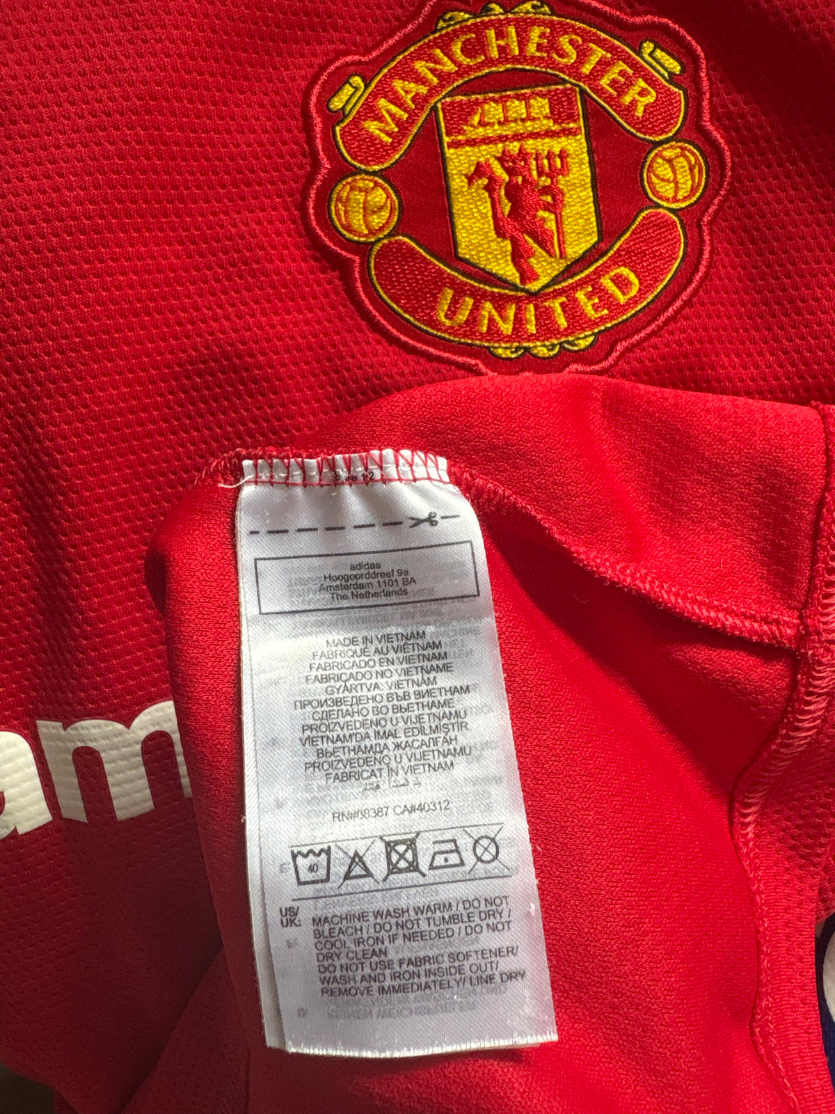 Manchester United Home Shirt 2021/22 Greenwood (M)