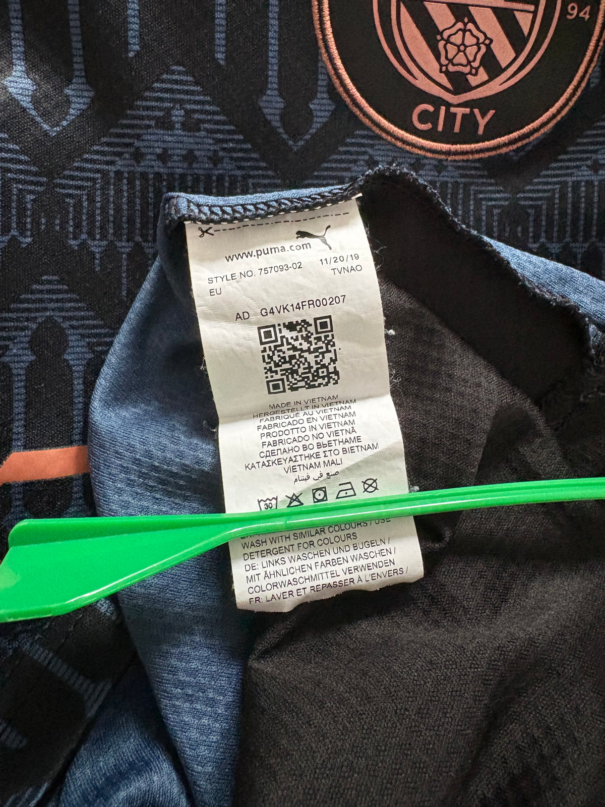 Manchester City Away Shirt 2020/21 Ferran (LK)