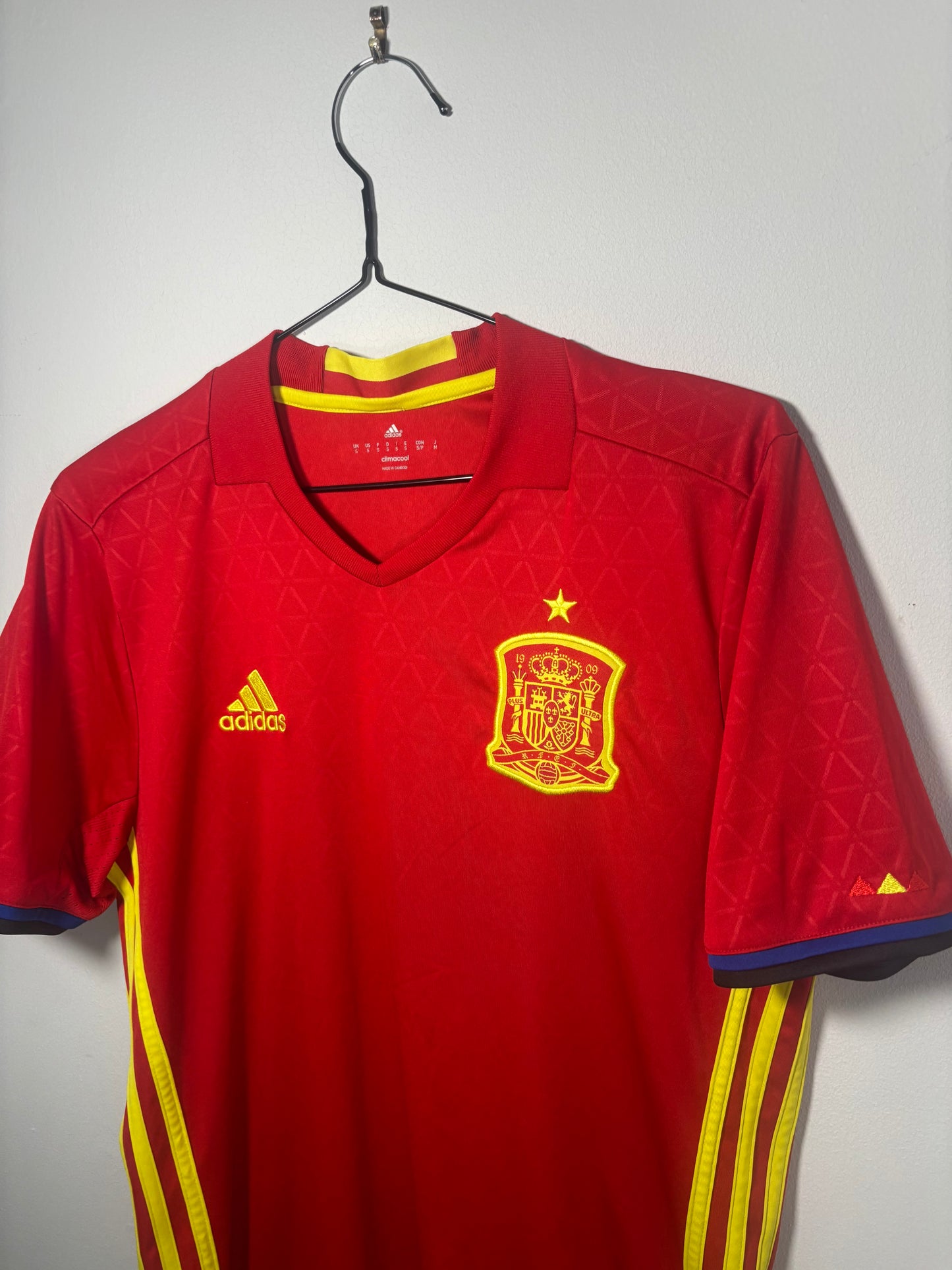 Spain Home Shirt 2016 (S)