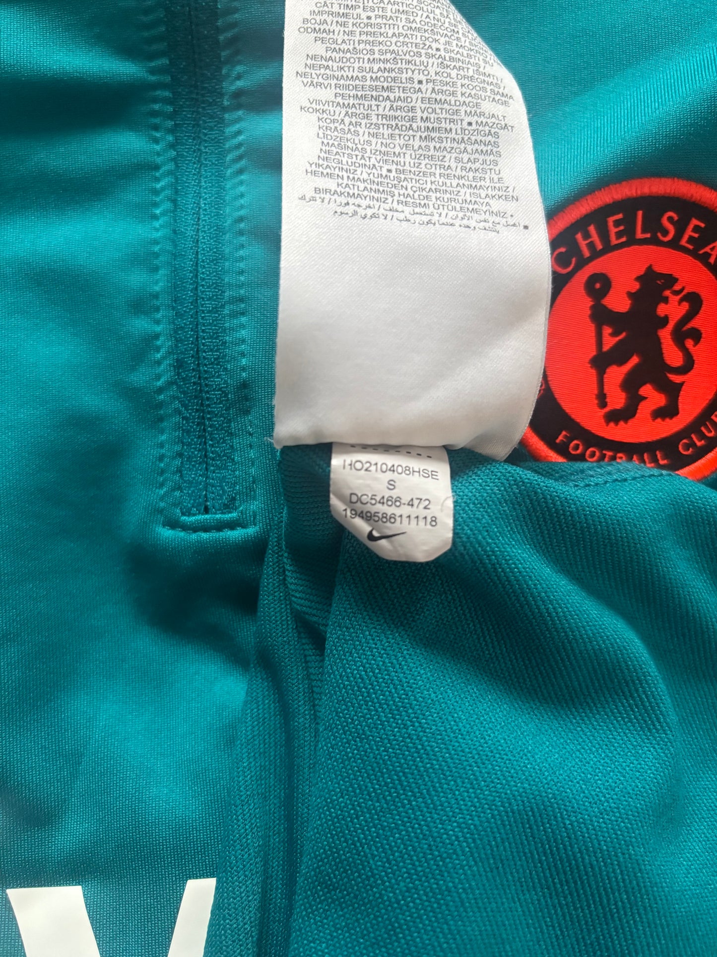 Chelsea 1/4 Zip Training (S)