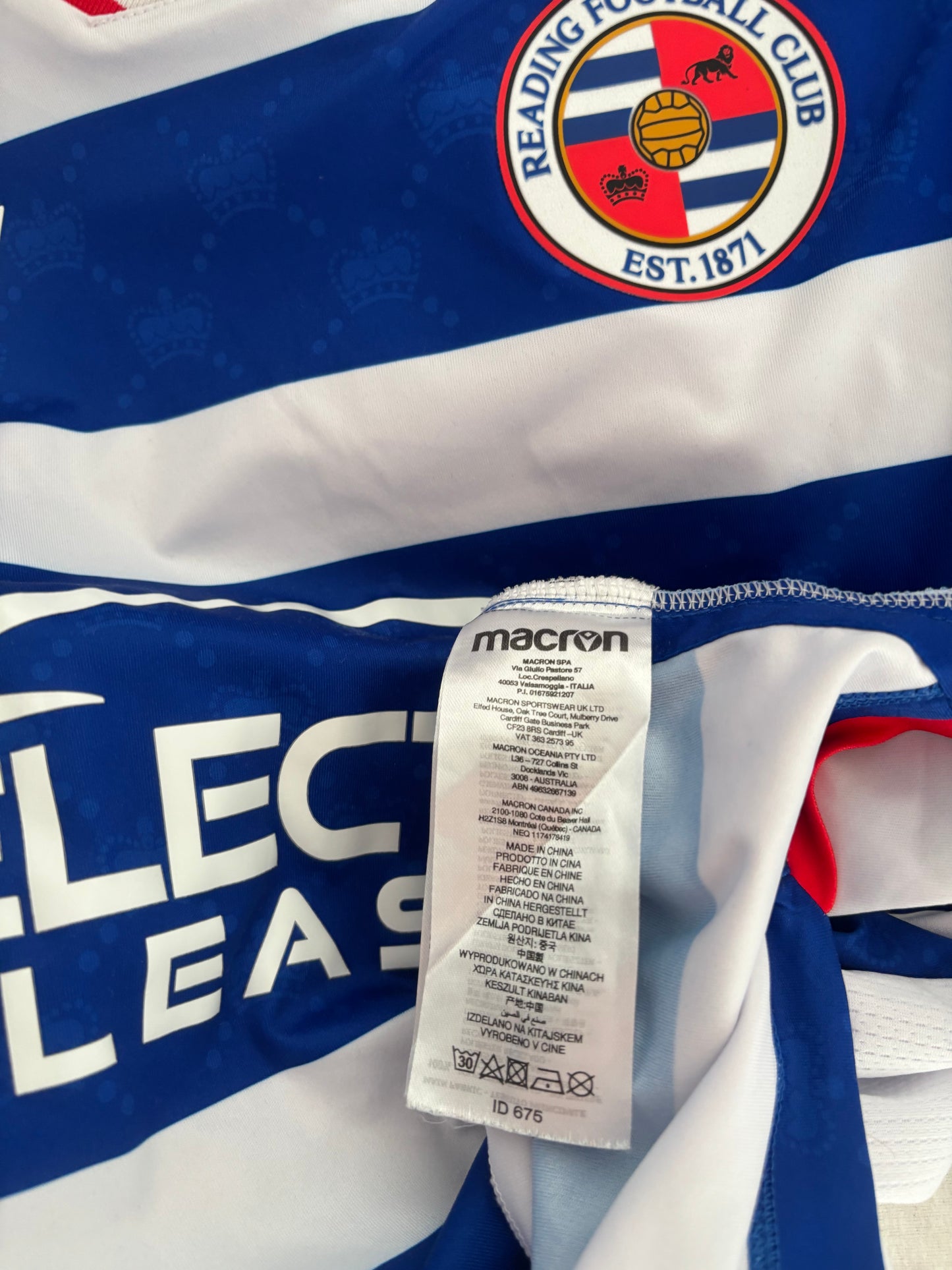 Reading Home Shirt 2024/25 (S)