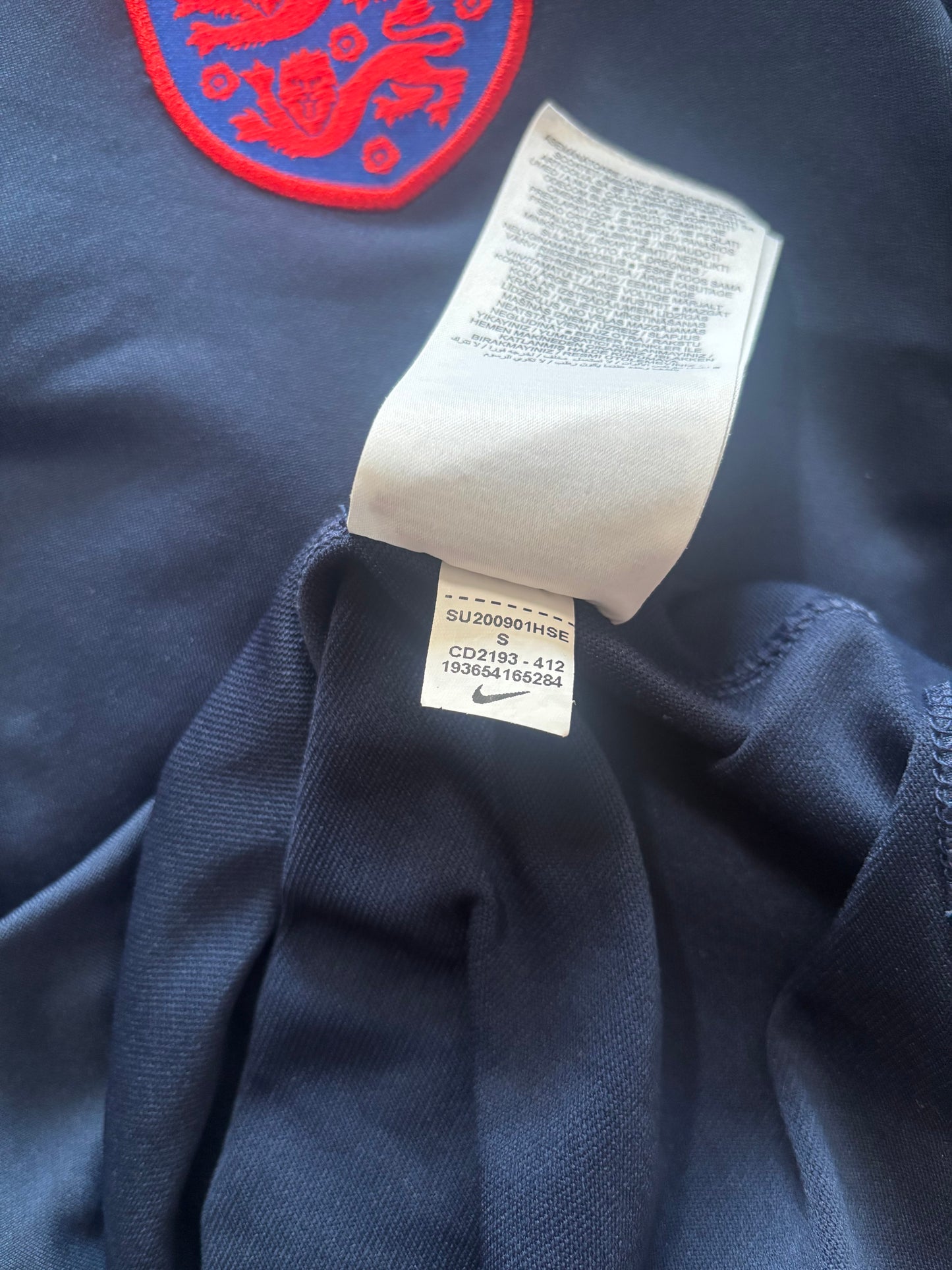England 2022 1/4 Zip (S)