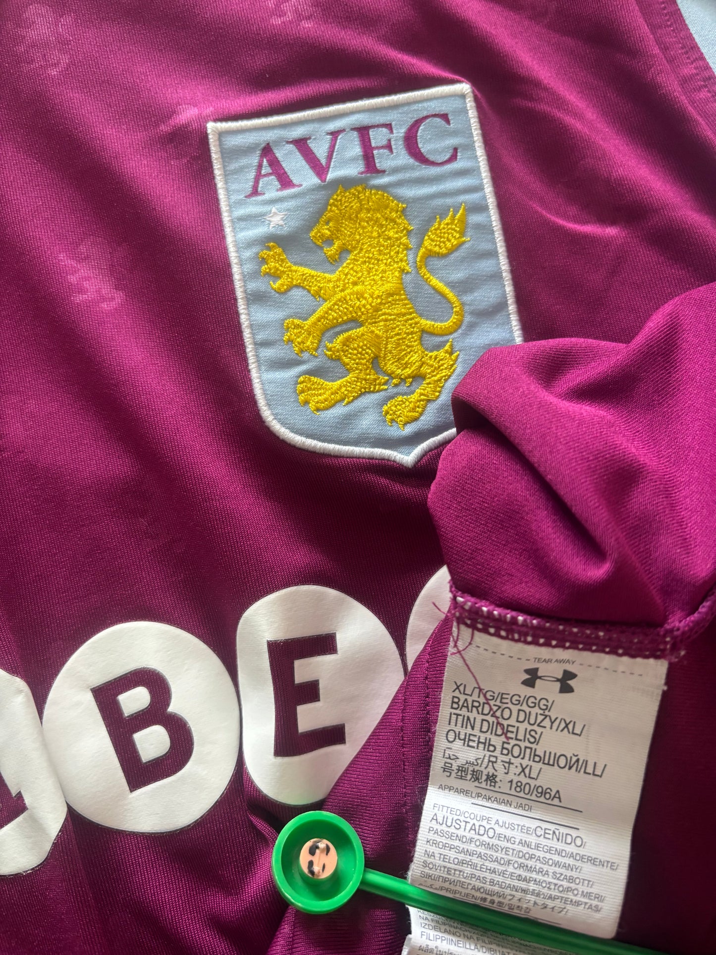 Aston Villa Home Shirt 2017/18 (XL)