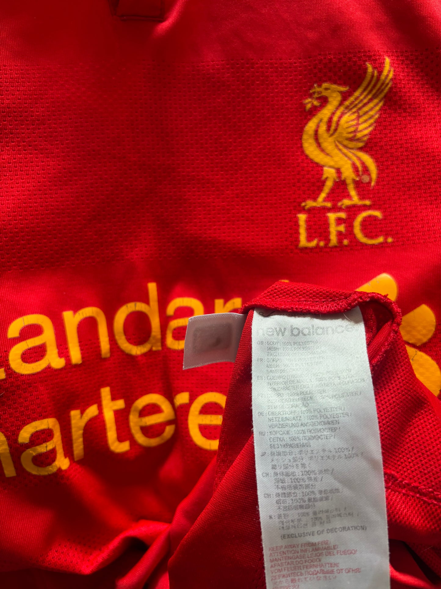 Liverpool Home Shirt 2016/17 Origi (S)