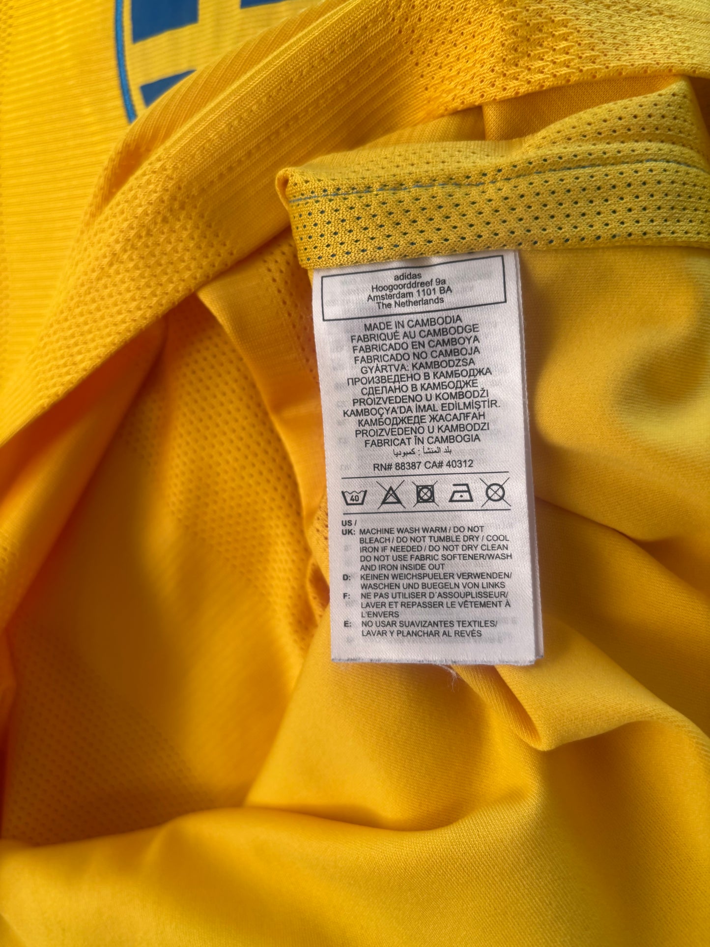 Sweden Home Shirt 2022 (XL)