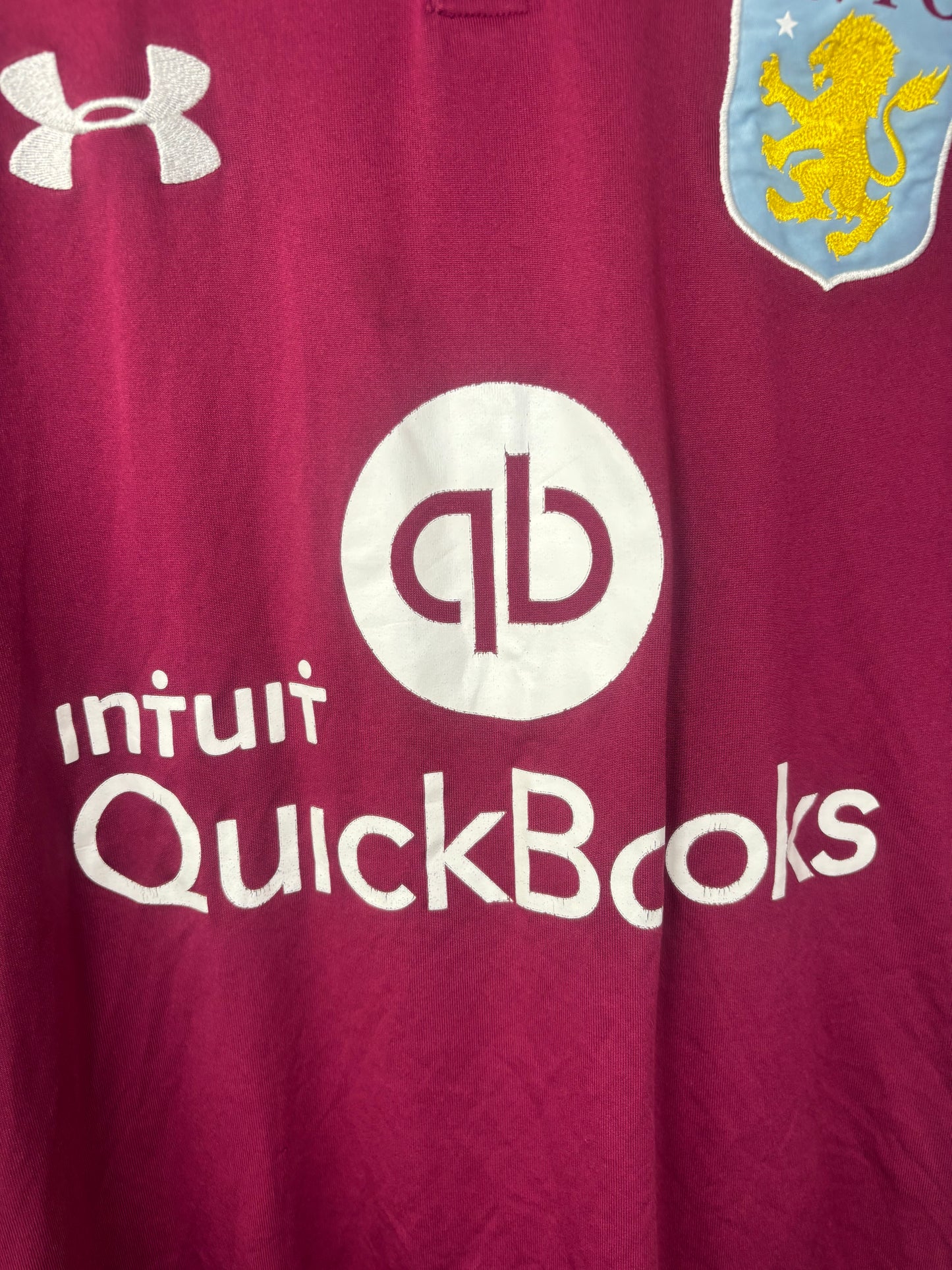 Aston Villa Home Shirt 2016/17 Baldock (L)