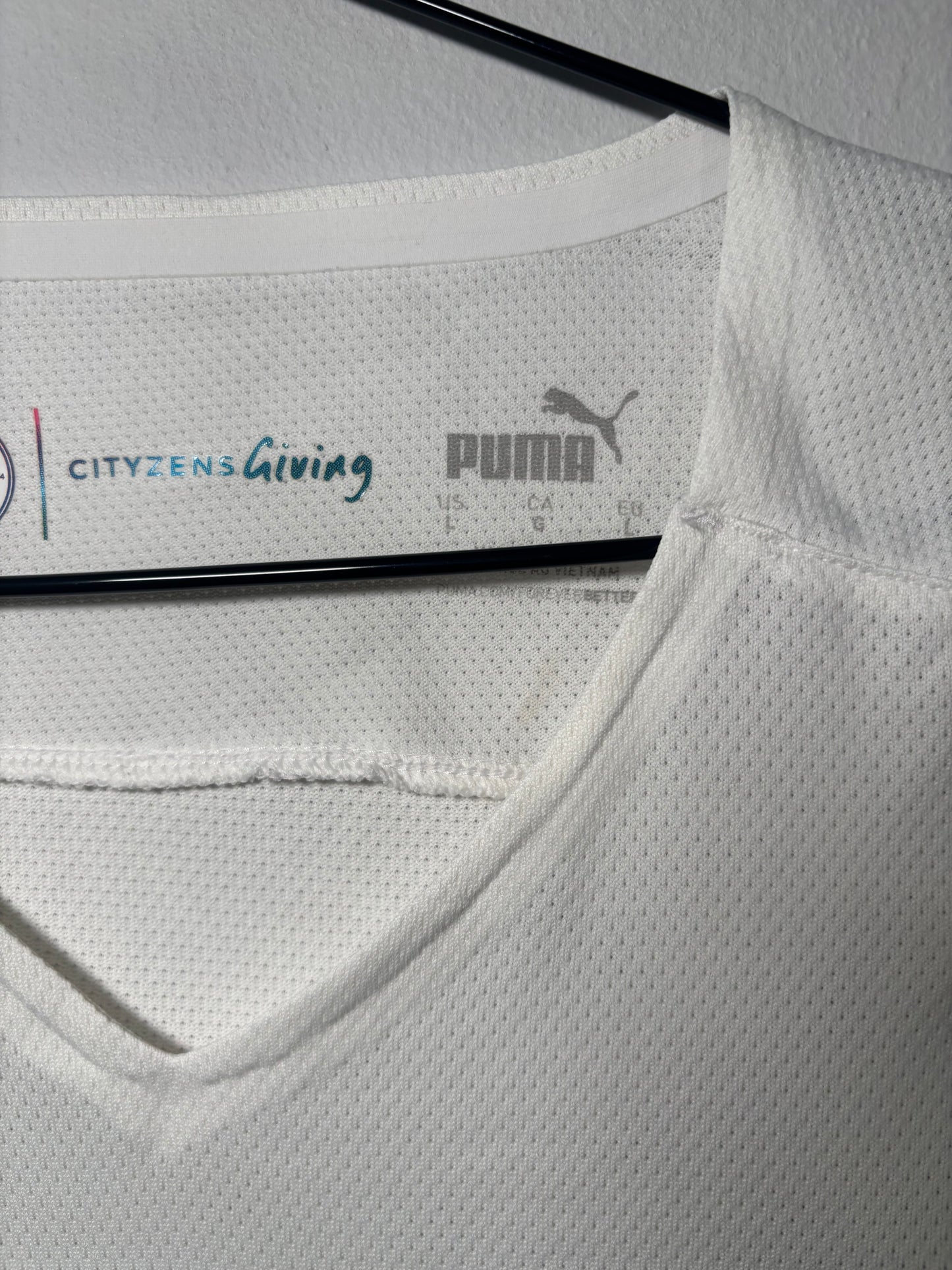 Manchester City Away Shirt 2021/22 Player Quality (L)