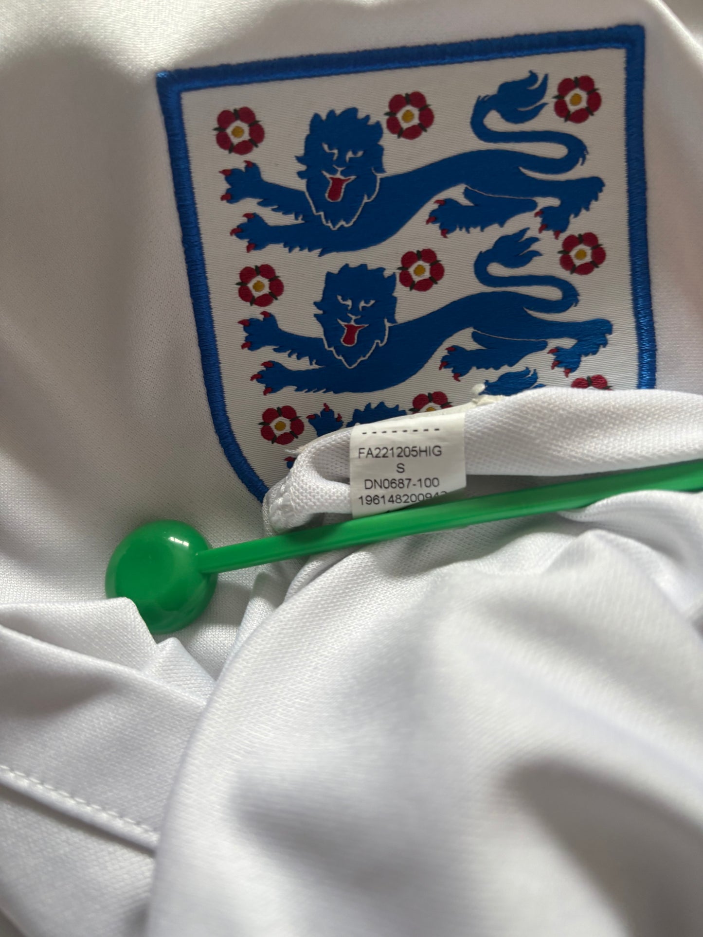 England Home Shirt 2022 (S)