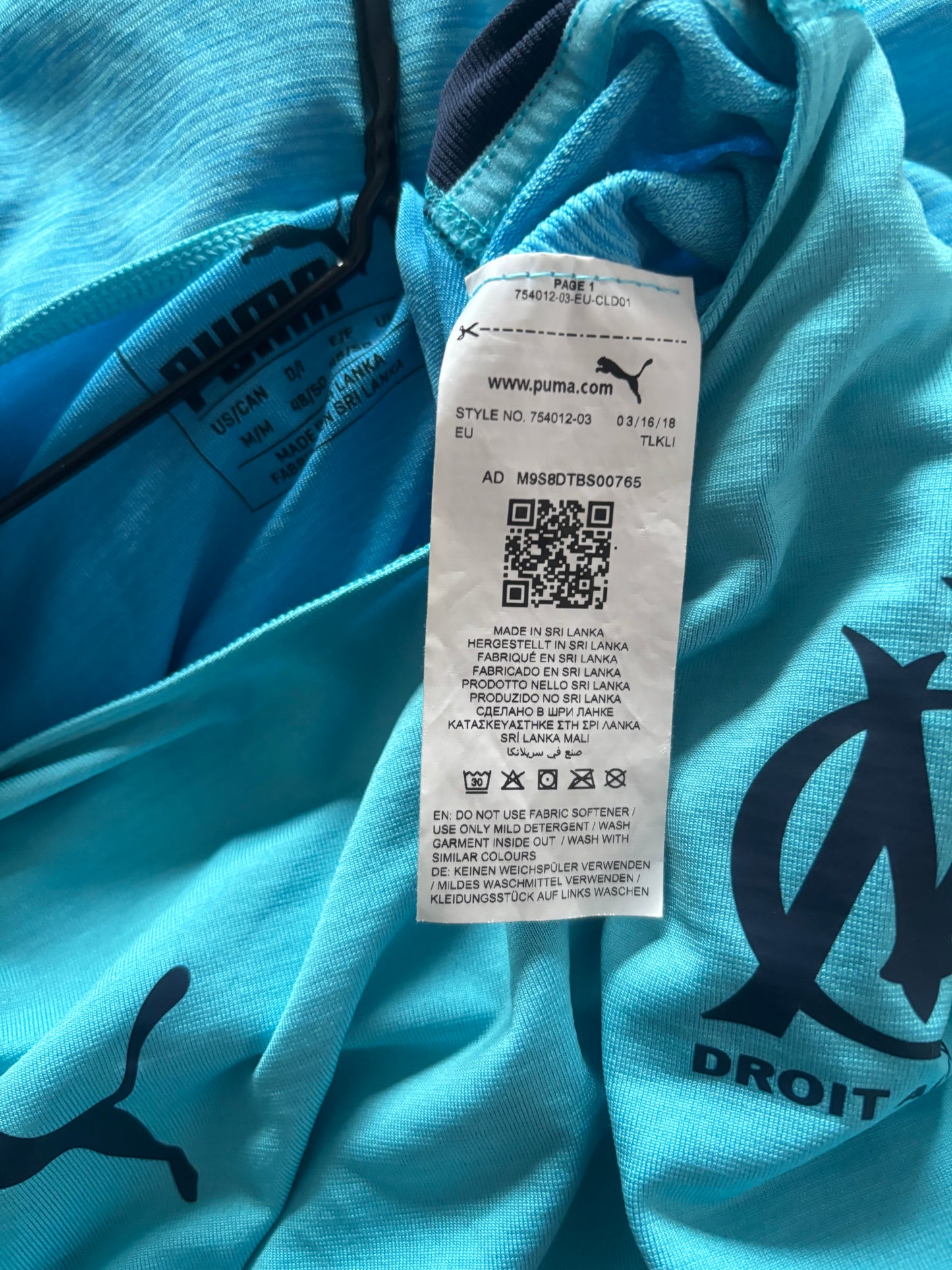 Marseille Third Shirt 2018/19 (M)