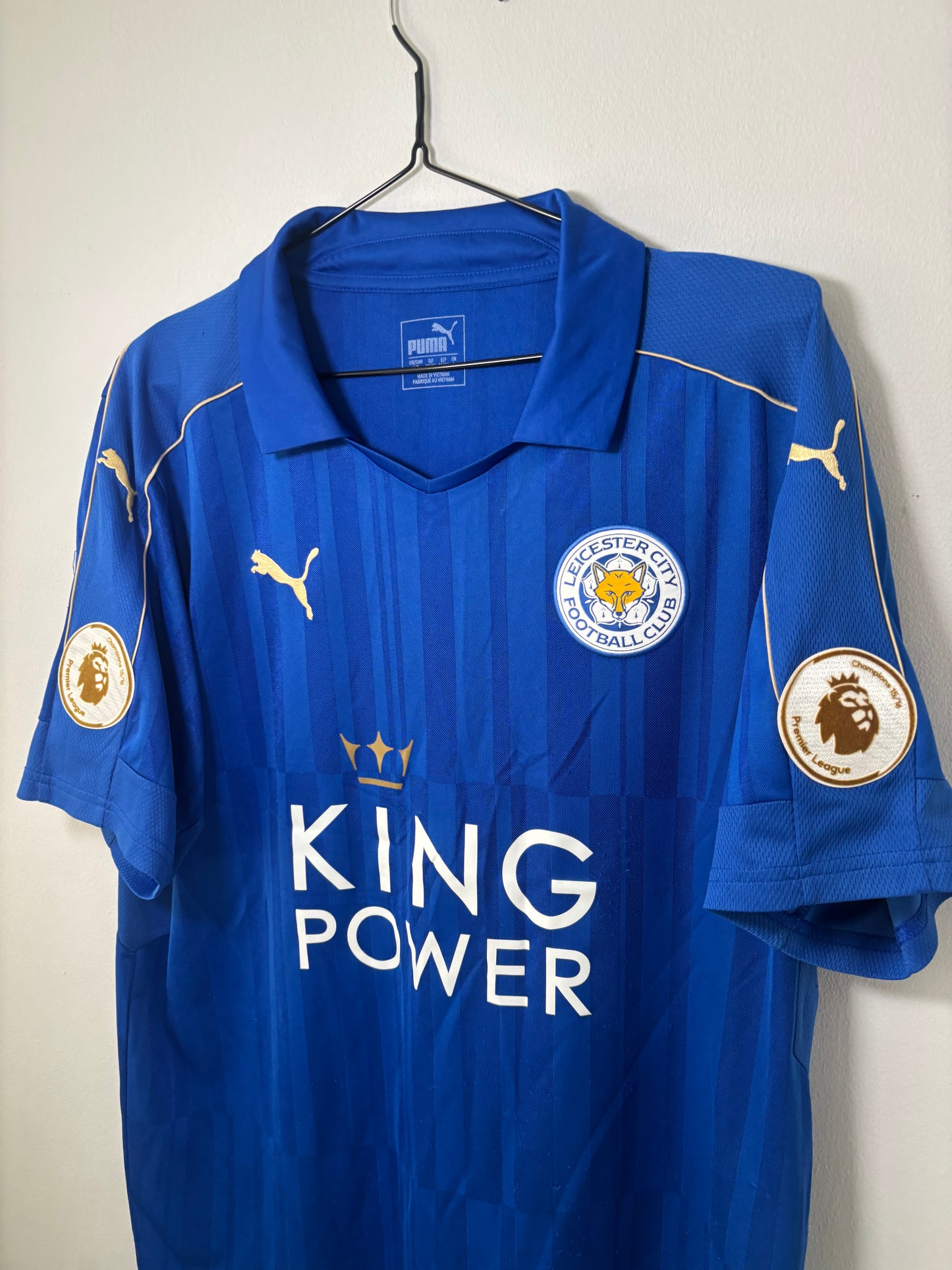 Leicester City Home Shirt 2016/17 (L)
