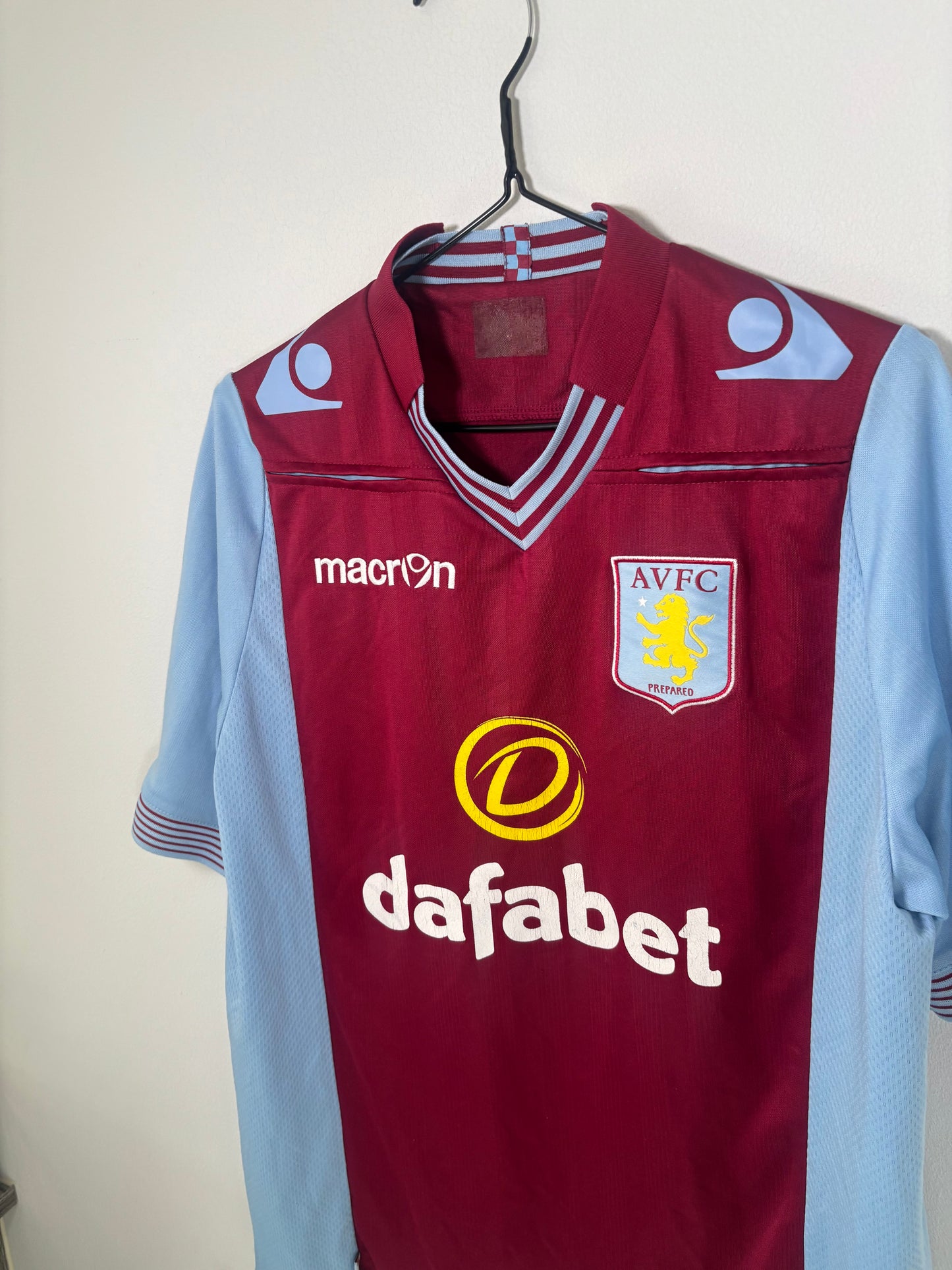 Aston Villa Home Shirt 2013/14 Nathan Baker (L)