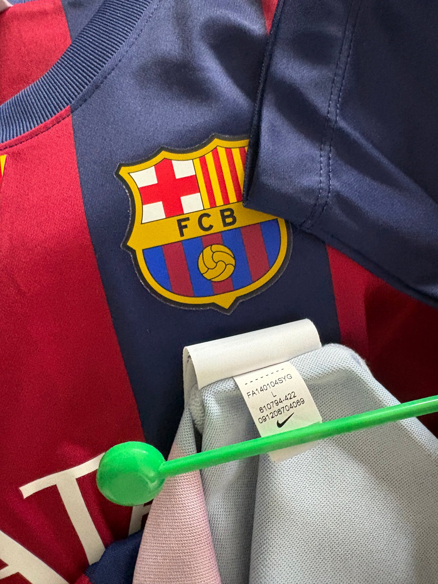 Barcelona Home Shirt 2014/15 Lionel Messi (LK)