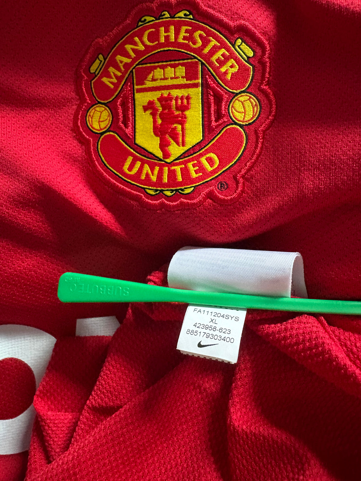 Manchester United Home Shirt 2011/12 Rooney (XLK)