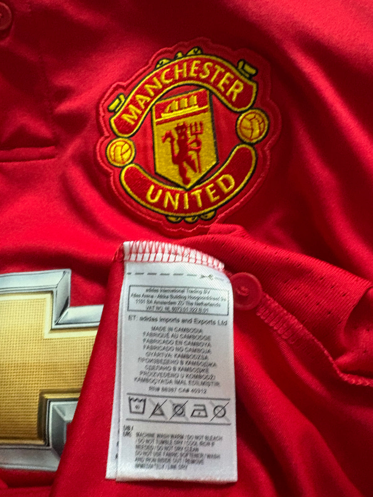 Manchester United Home Shirt 2017/18 Rashford (XLK)