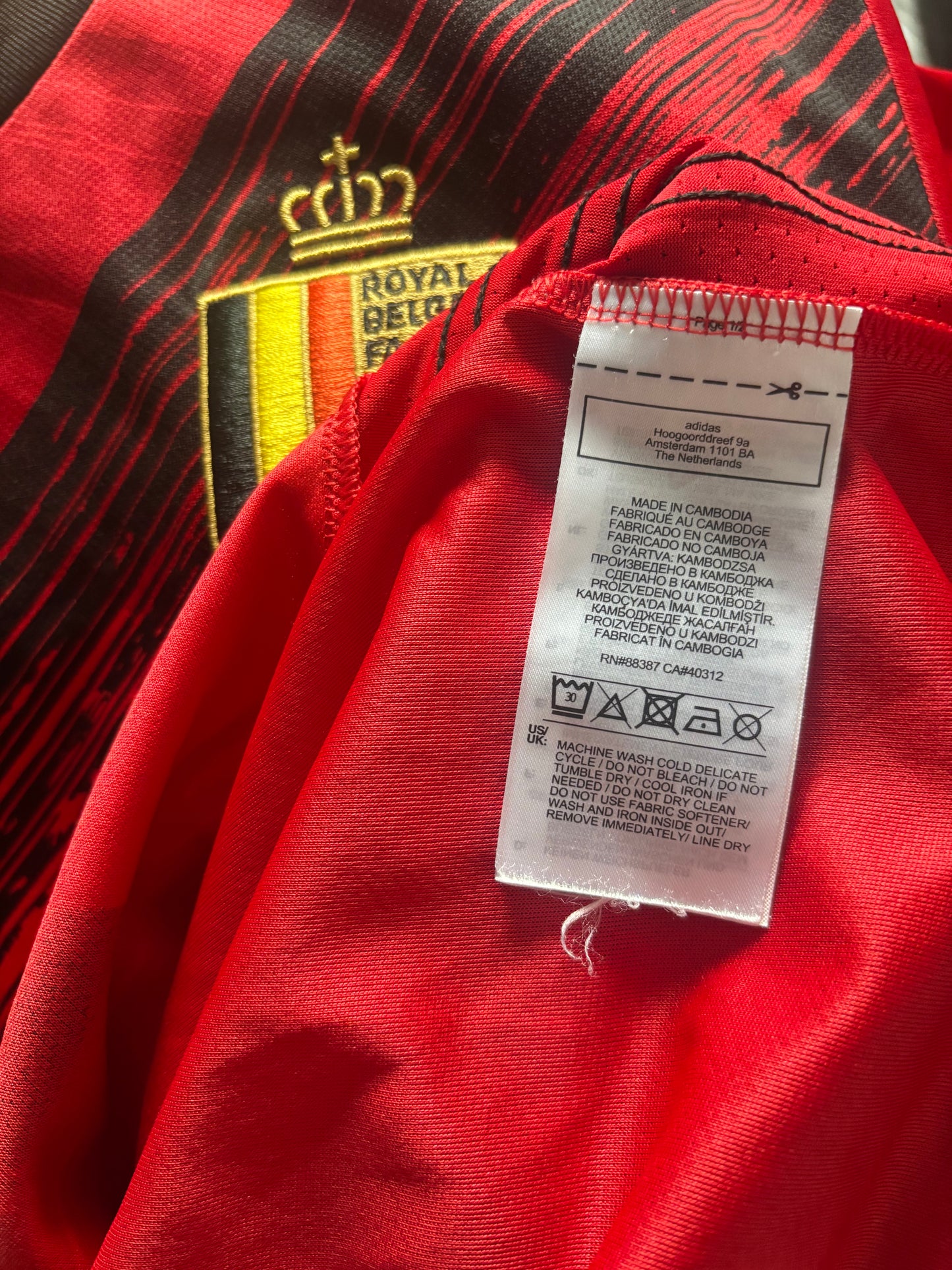 Belgium Home Shirt 2020 (L)