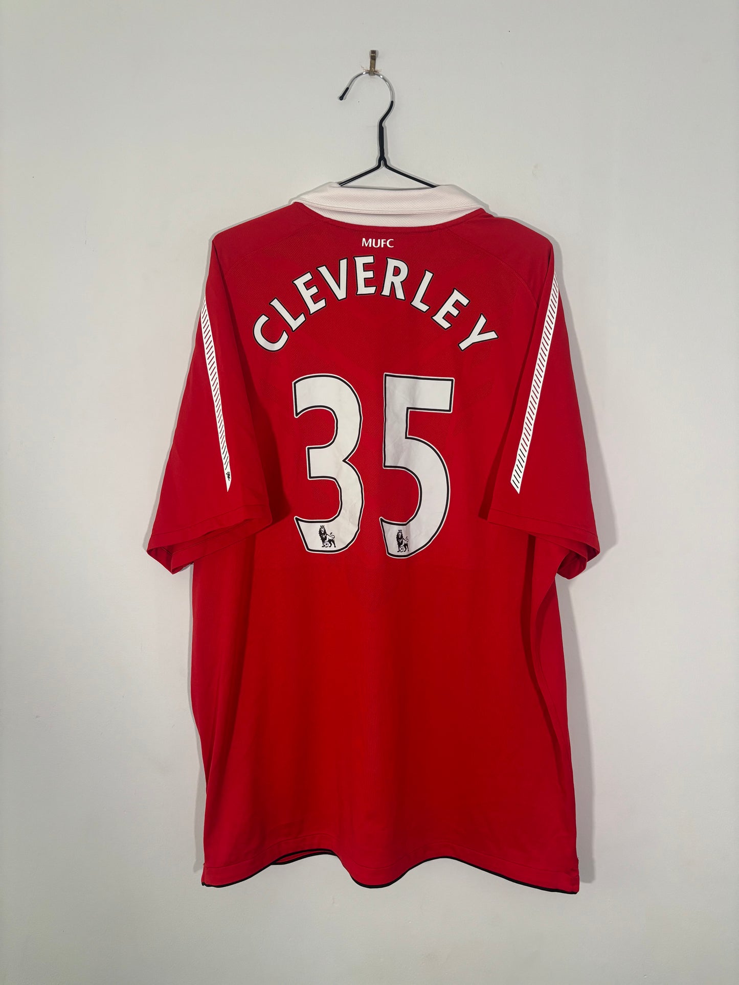 Manchester United Home Shirt 2010/11 Tom Cleverley (XXL)