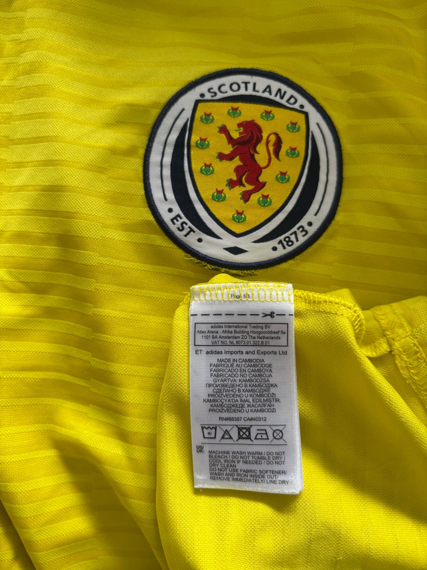 Scotland Away Shirt 2018 (L)