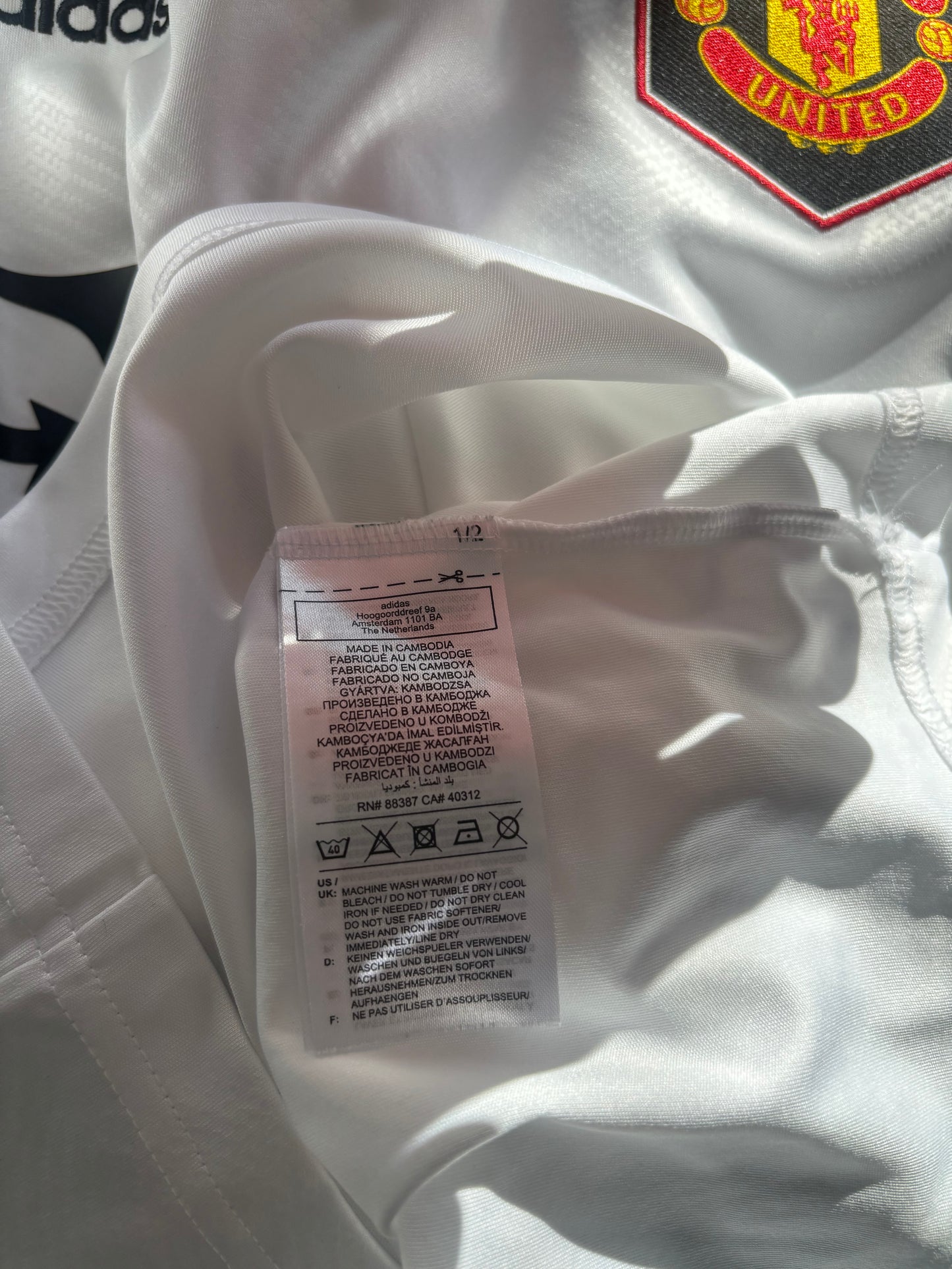Manchester United Away Shirt 2022/23 Anthony (S)