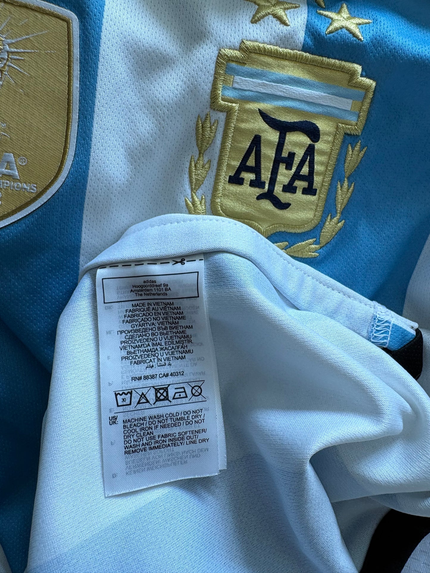 Argentina Home Shirt 2022 (S)
