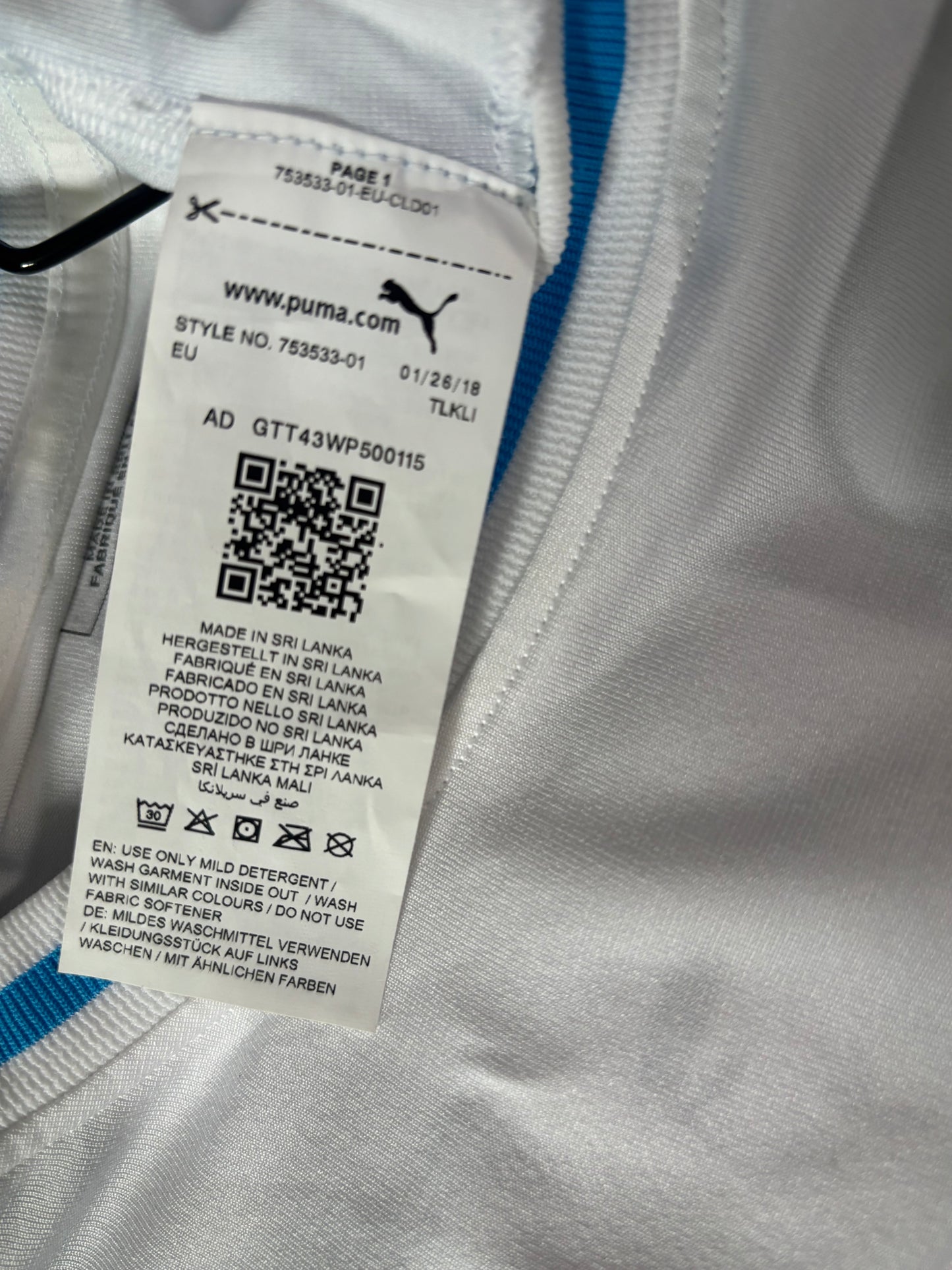 Marseille BNWT Home Shirt 2018/19 (S)