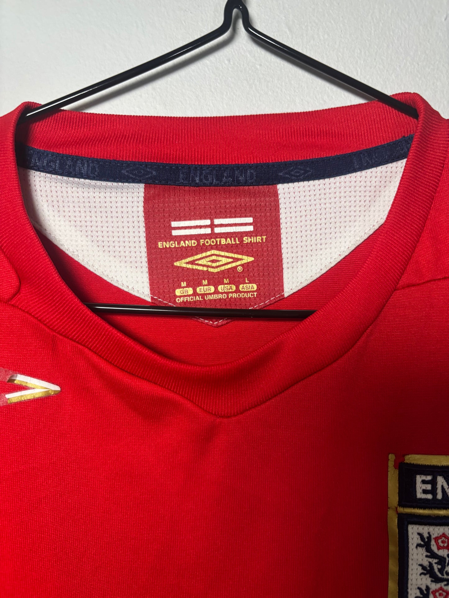 England Away Shirt 2006 Steven Gerrard (M)