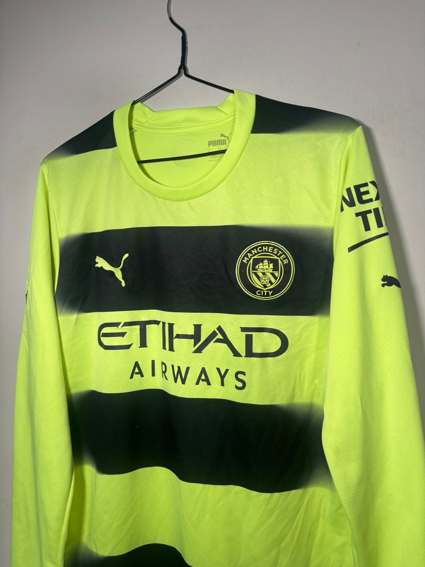 Manchester City L/S Third Shirt 2022/23 (S)