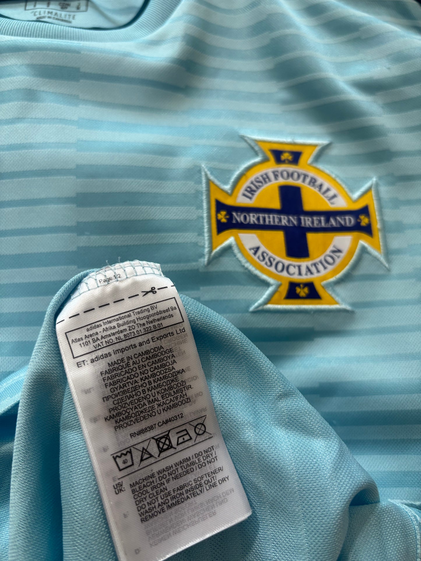 Northern Ireland Away 2018/19 Shirt (S)