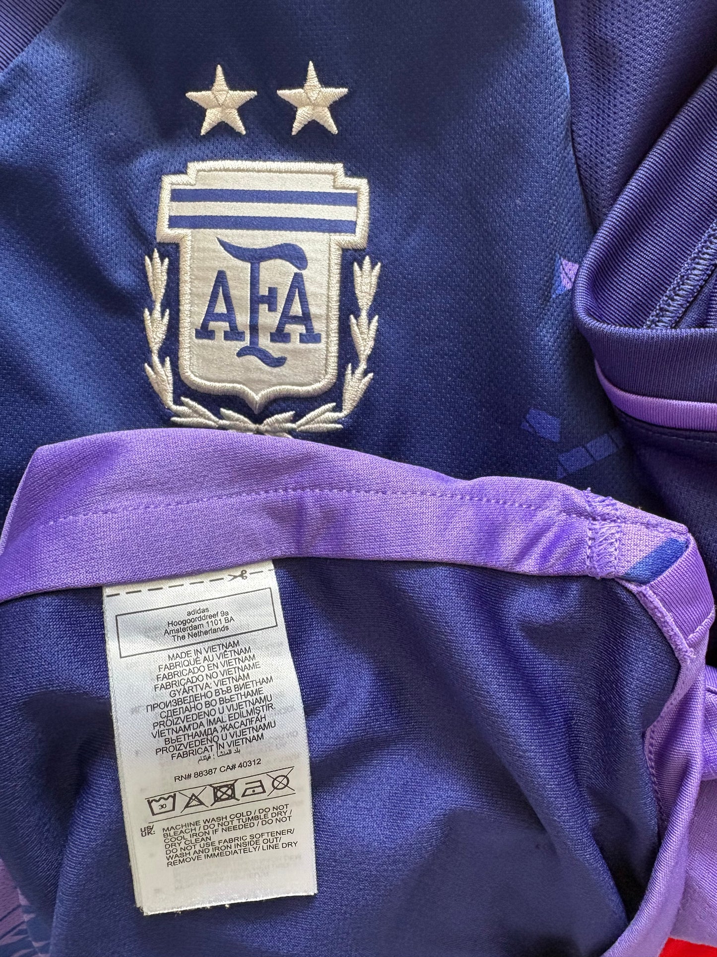 Argentina Away Shirt 2022 (XL)