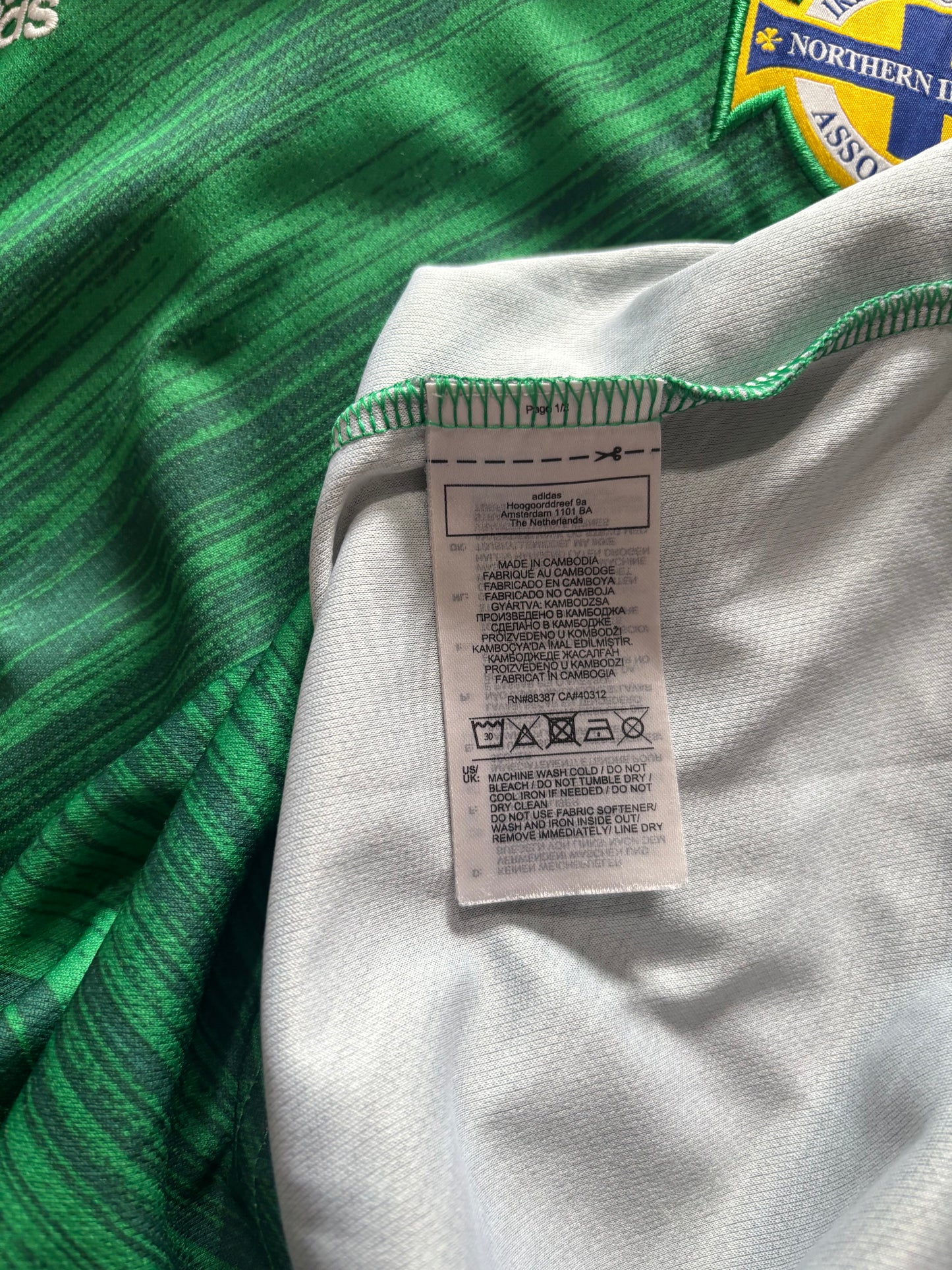 Northern Ireland Home Shirt 2020 (S)