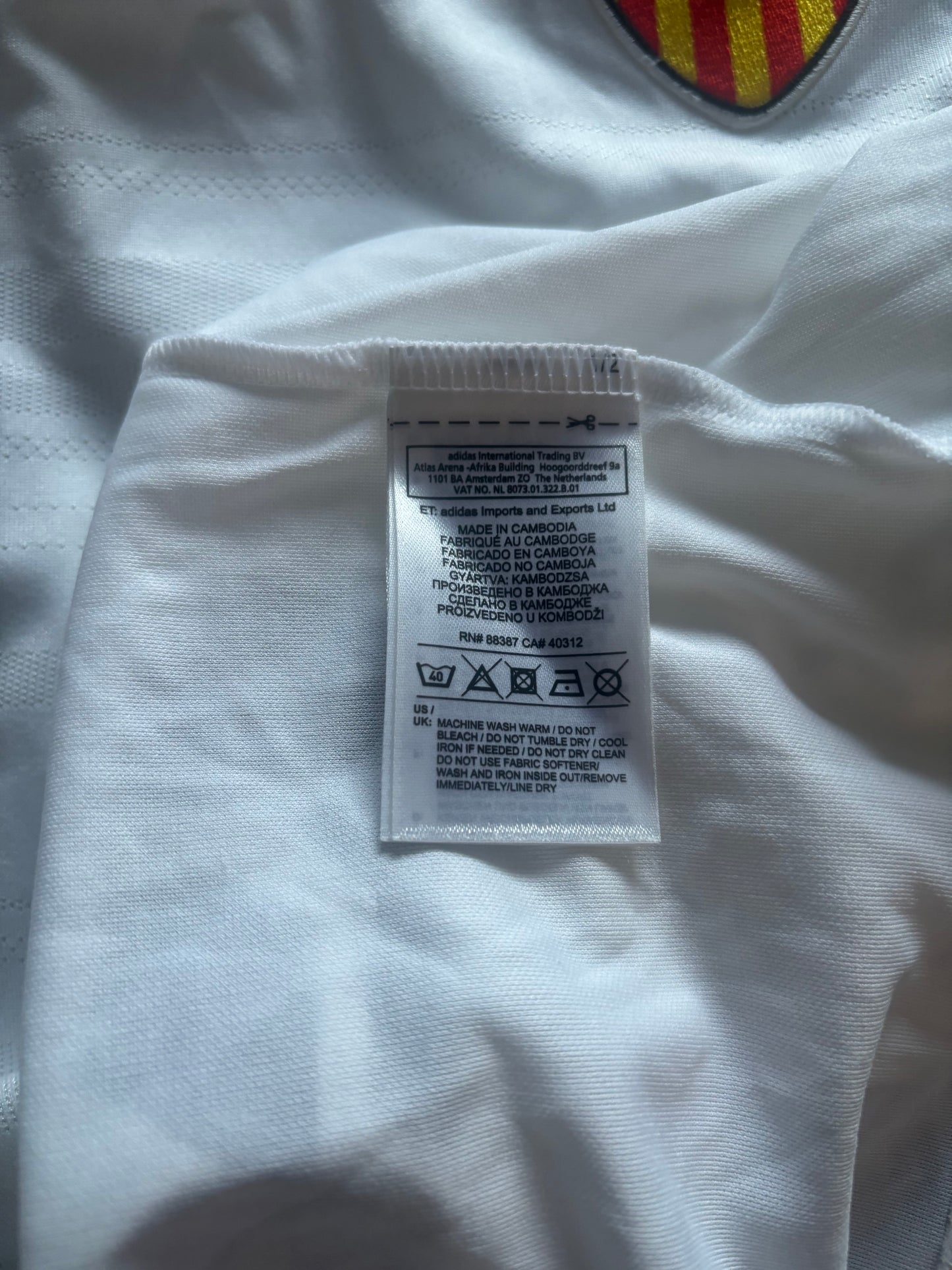 Valencia Home Shirt 2014/15 Gaya (S)