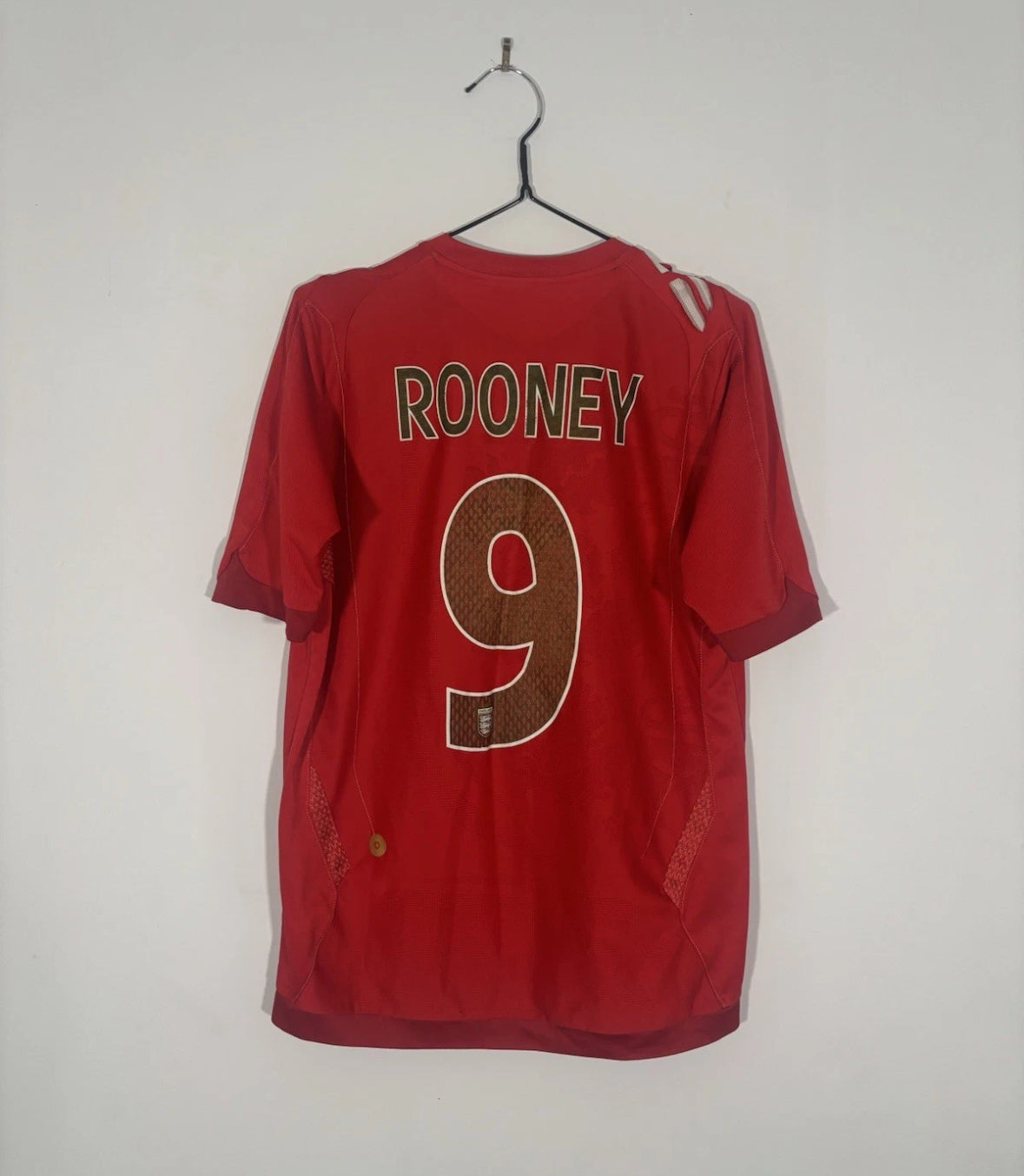 England Away Shirt 2006 Wayne Rooney (S)