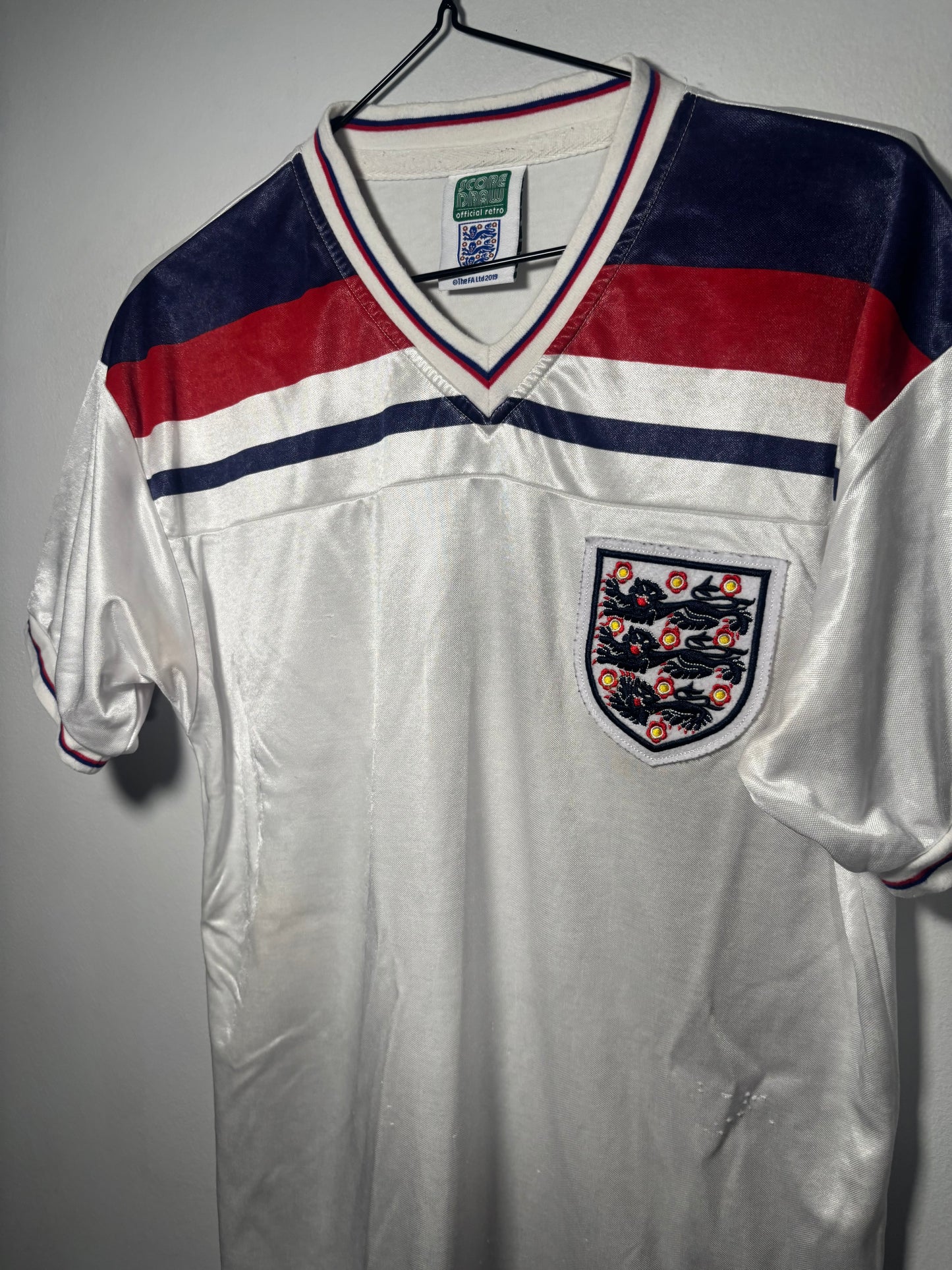 England 1982 Scoredraw Home Shirt (S)