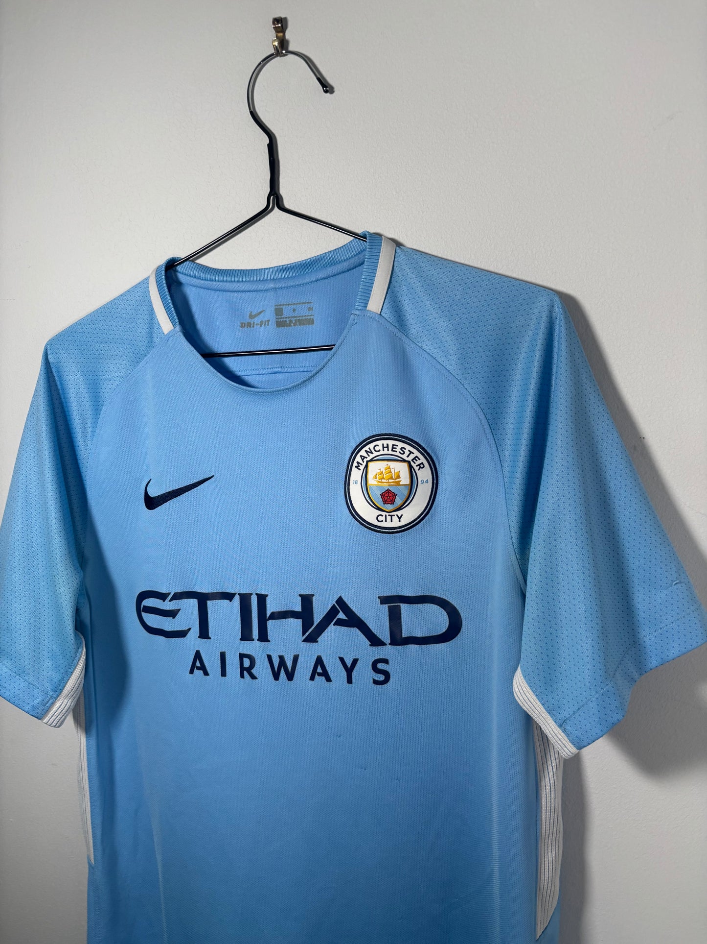 Manchester City Home Shirt 2017/18 (S)