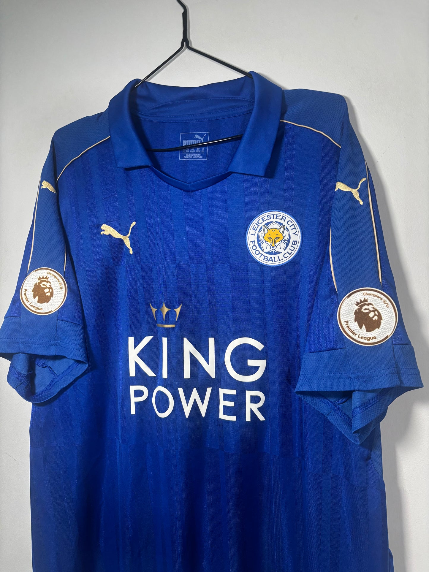 Leicester City Home Shirt 2016/17 (XXL)