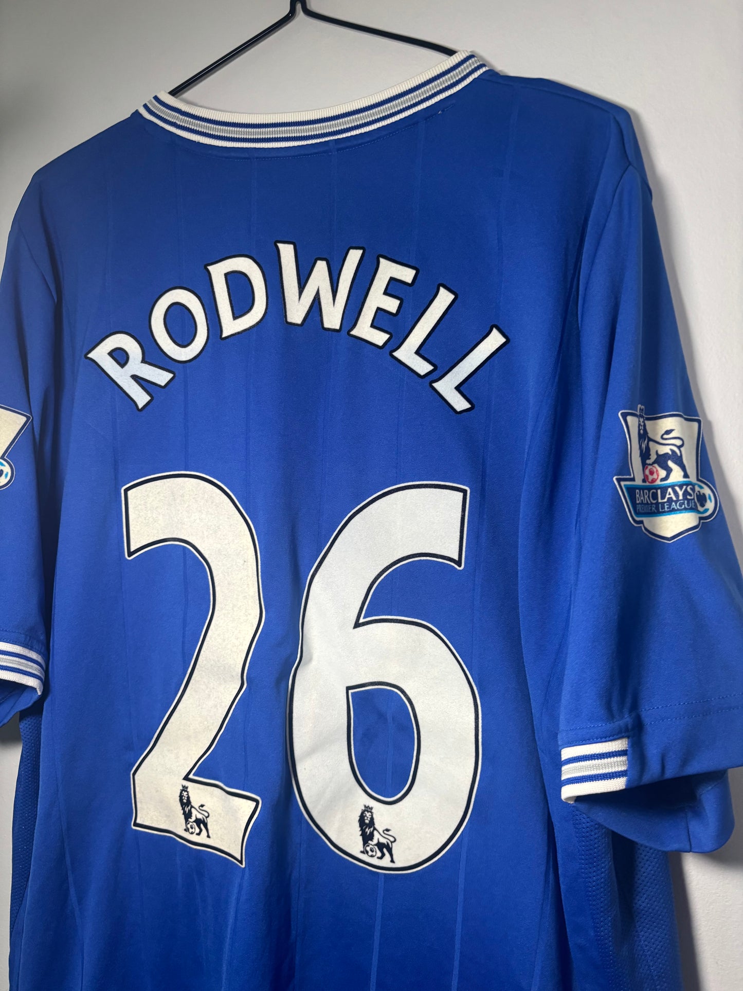Everton Home Shirt 2009/10 Jack Rodwell (XL)