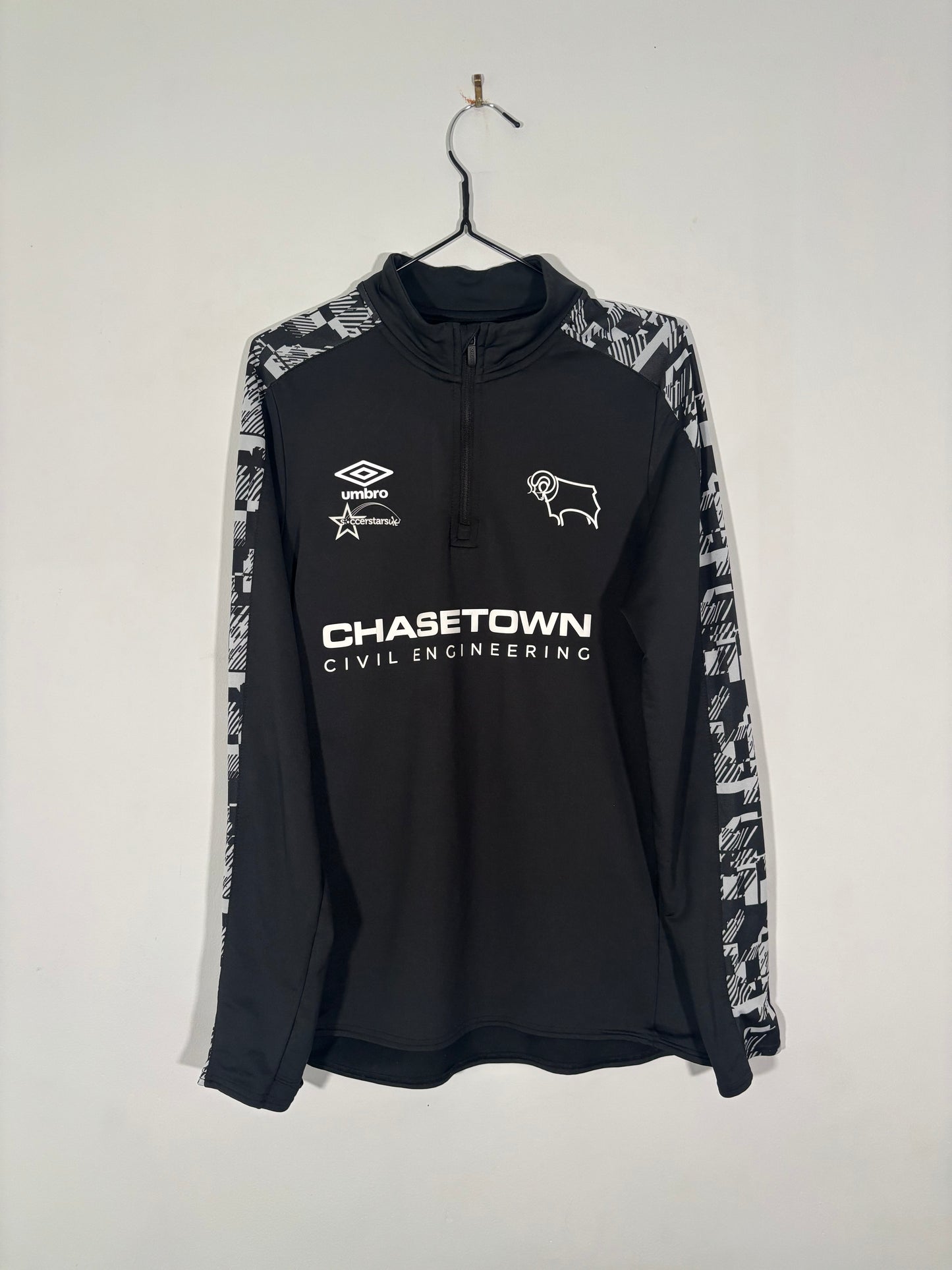 Derby County Training 1/4 Zip (M)