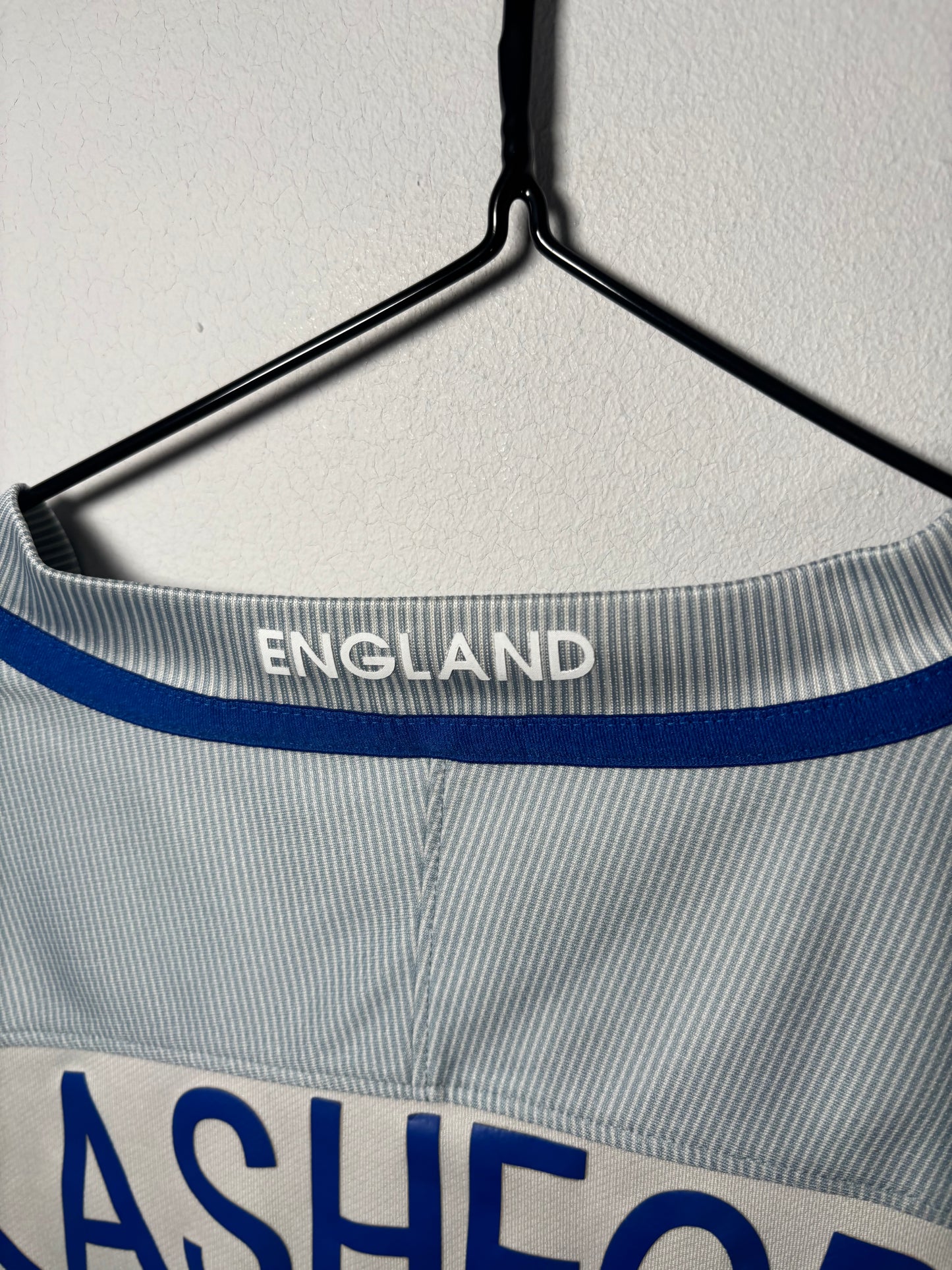 England Home Shirt 2016 Rashford (M)