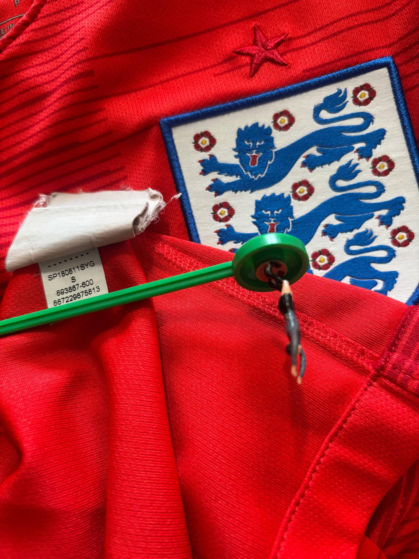England Away Shirt 2018 (S)