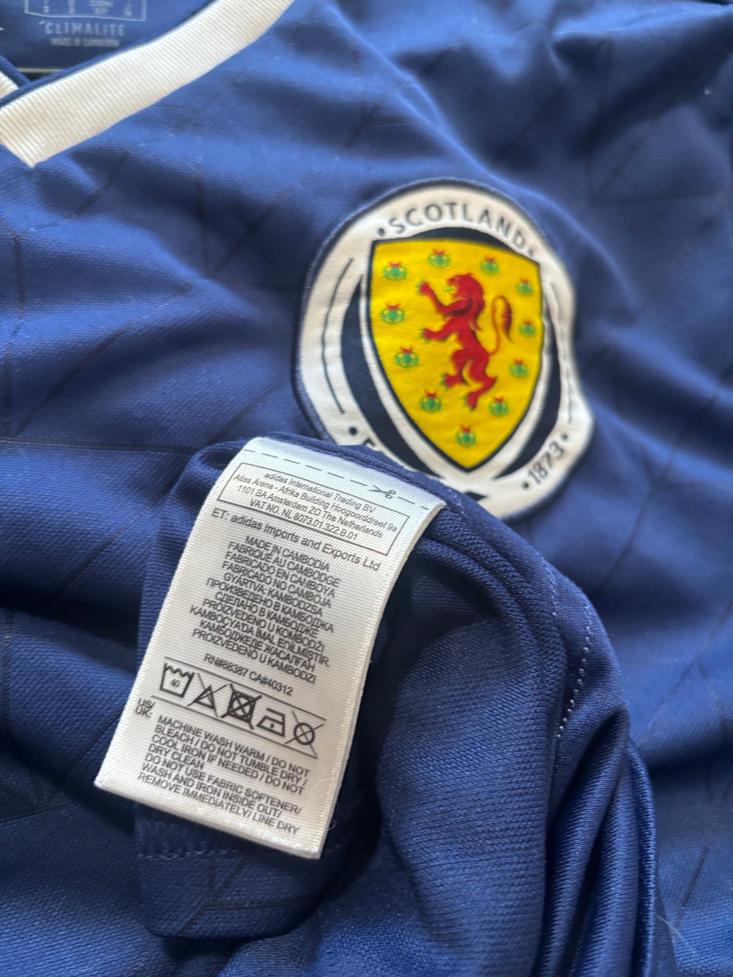 Scotland Home Shirt 2018 (S)