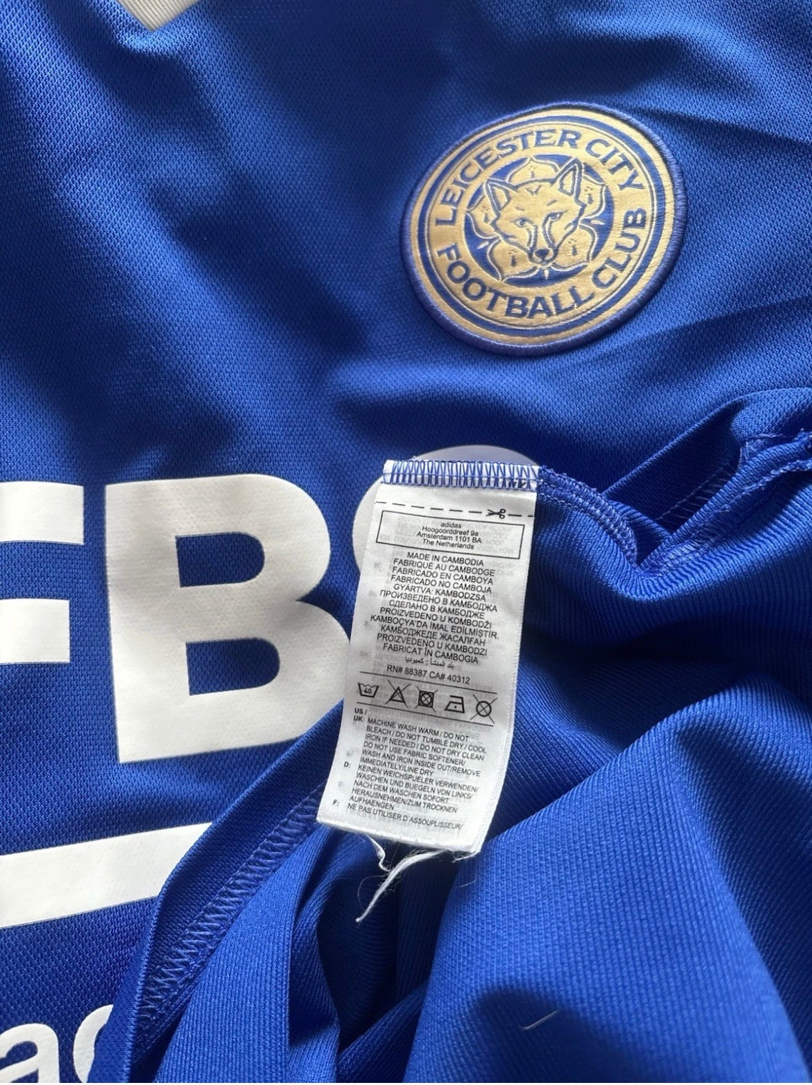 Leicester City Home Shirt 2022/23 (S)