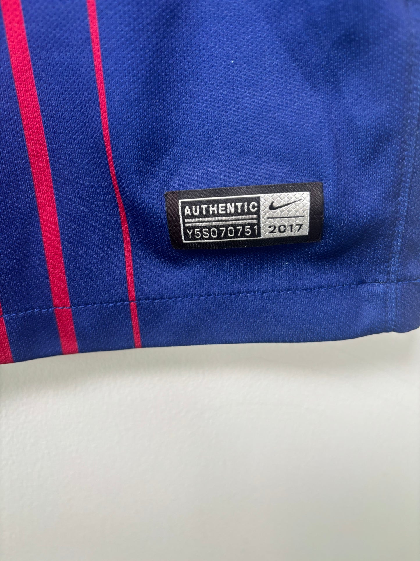 Barcelona Home Shirt 2017/18 (S)
