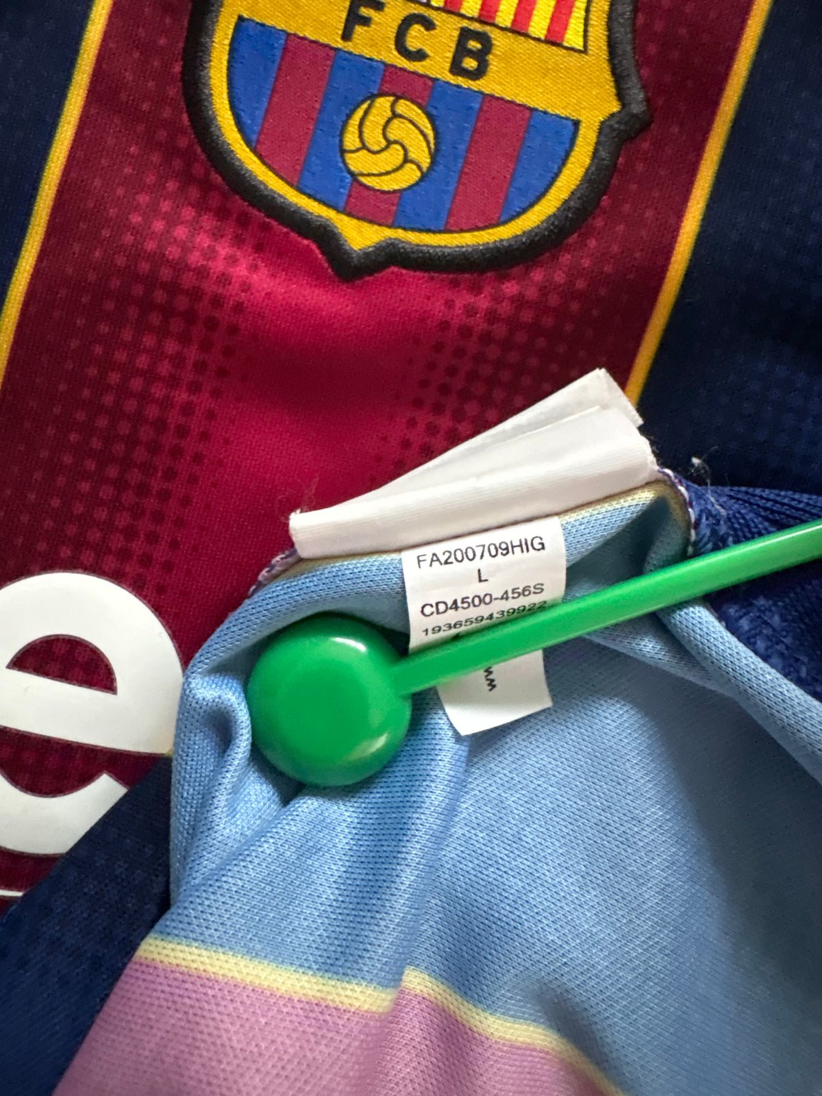 Barcelona Authentic Home Shirt 2020/21 (LK)