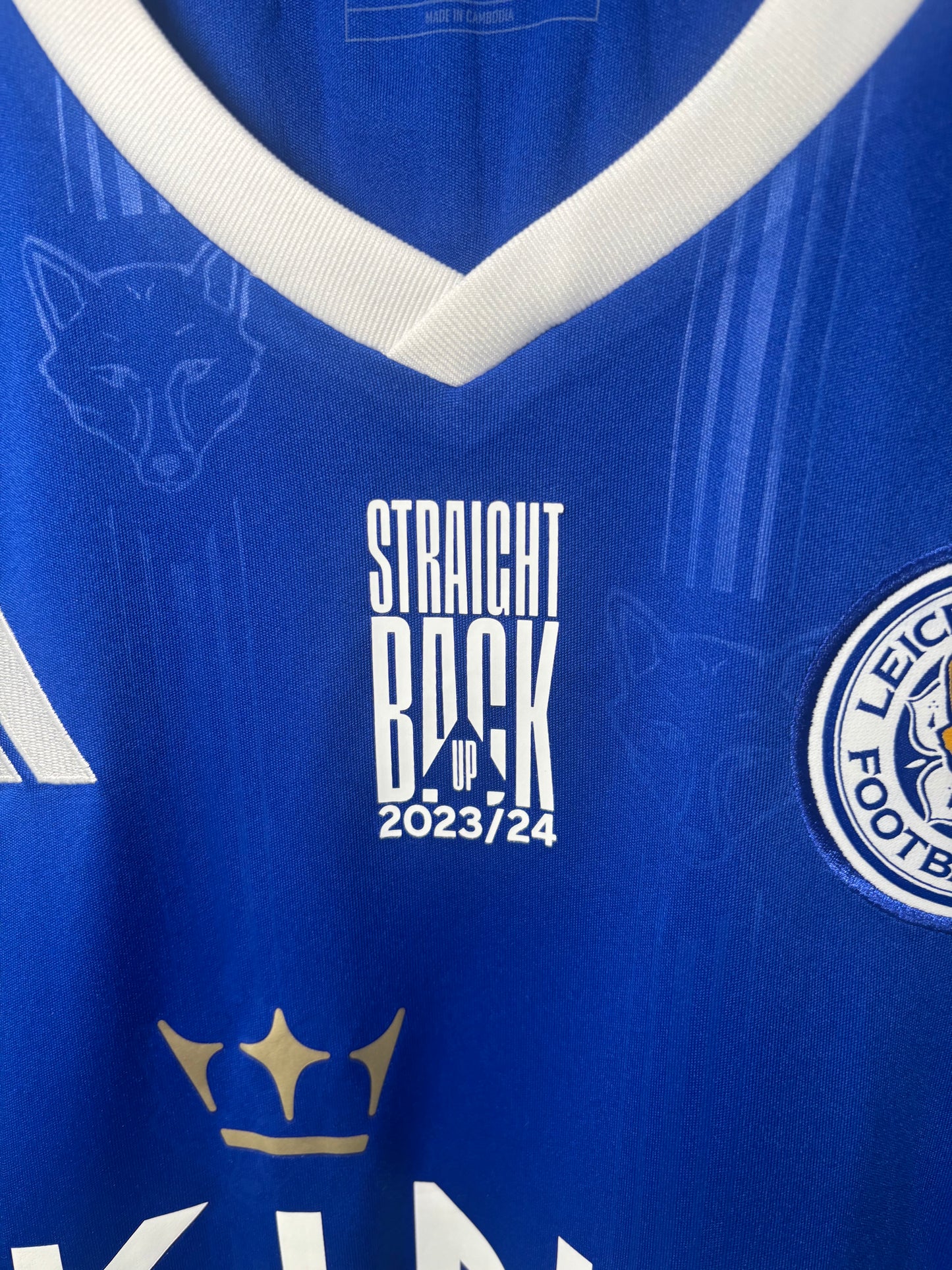 Leicester City Home Shirt 2023/24 (XXL)