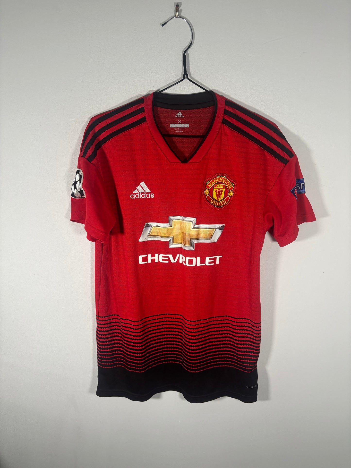 Manchester United Home Shirt 2018/19 Jesse Lingard (S)