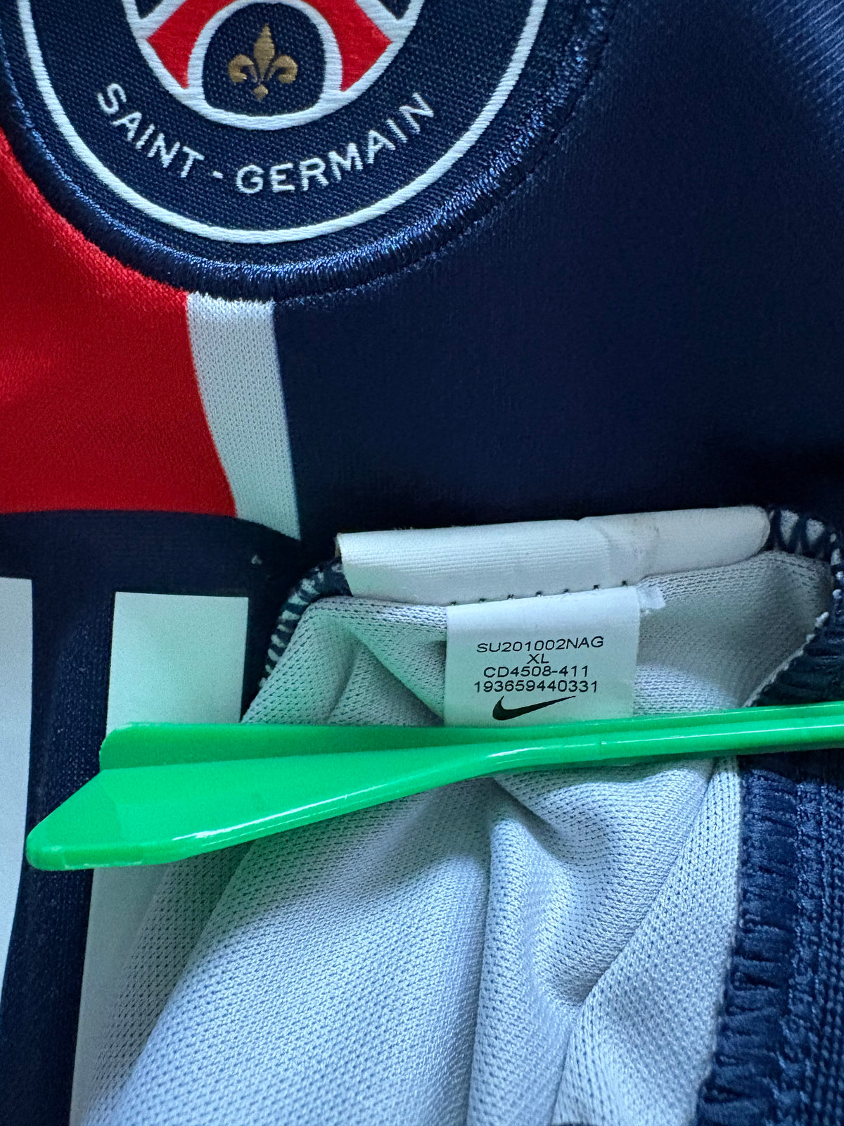 PSG Authentic Home Shirt 2020/21 (XLK)