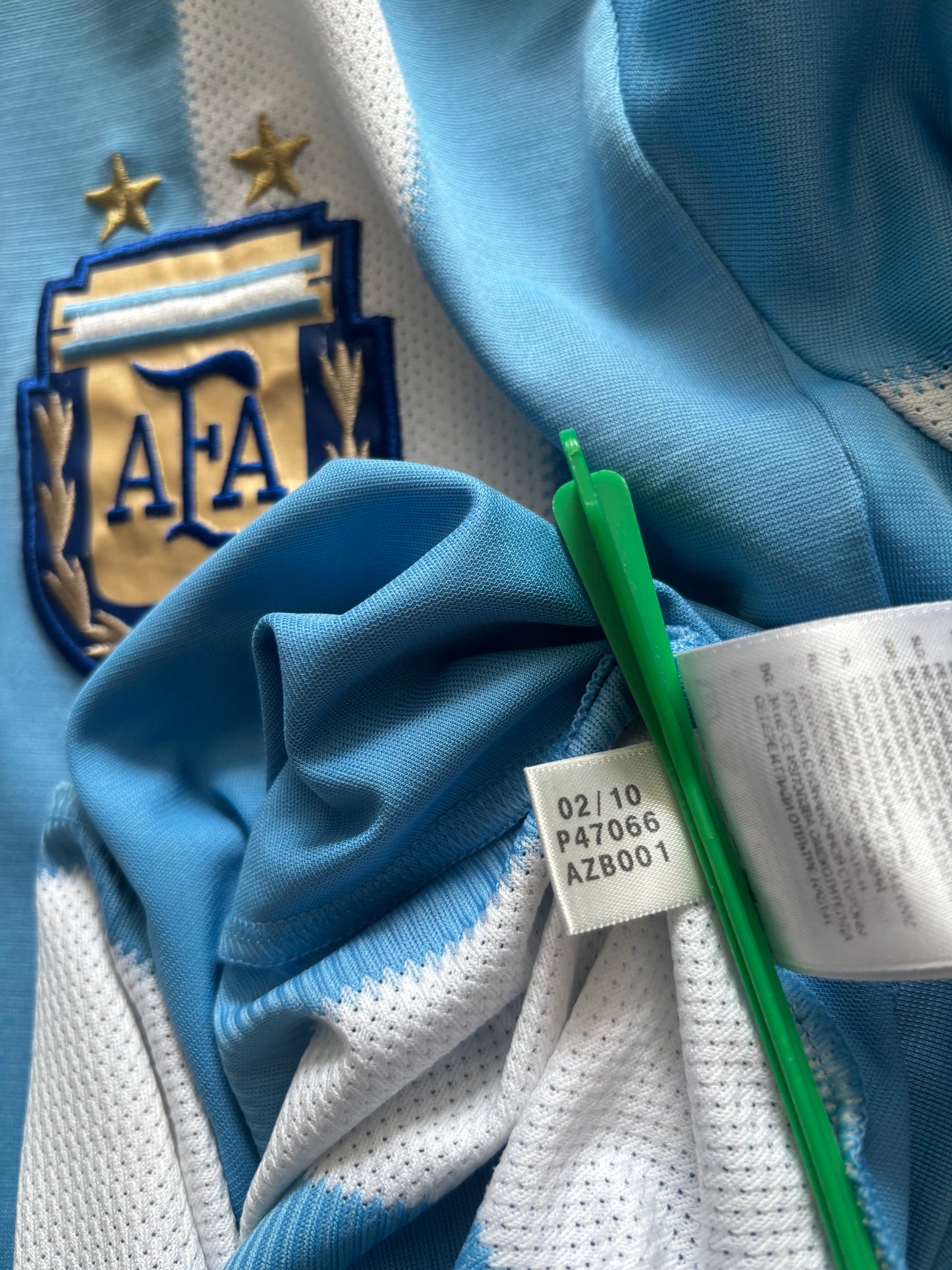 Argentina Home Shirt 2010 (M)