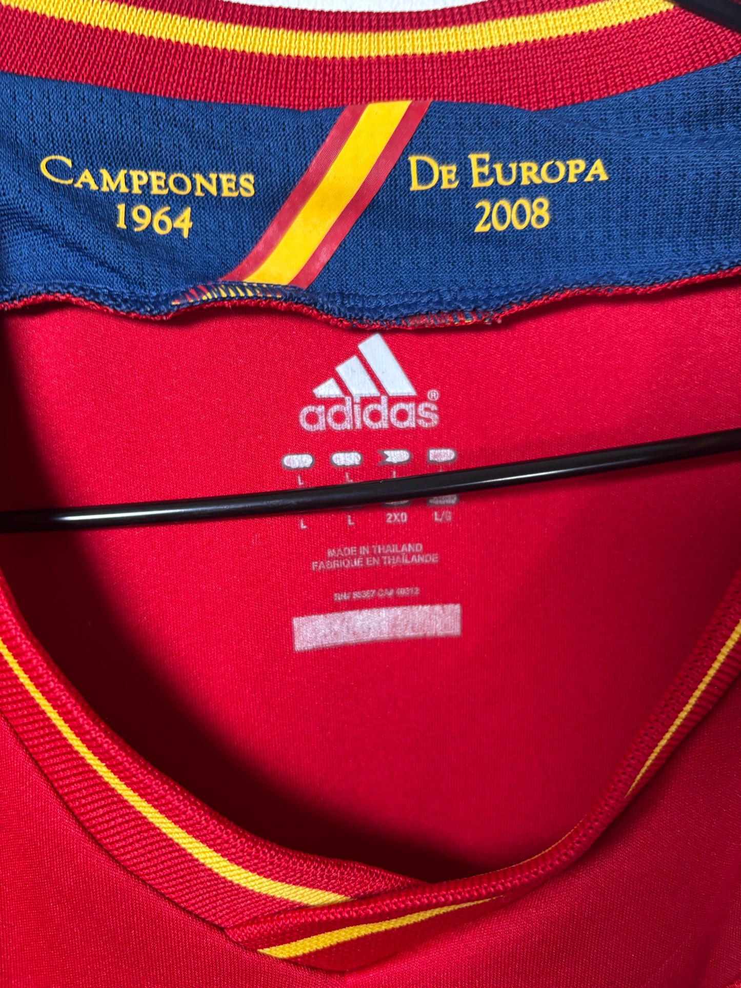 Spain Home Shirt 2012 (L)